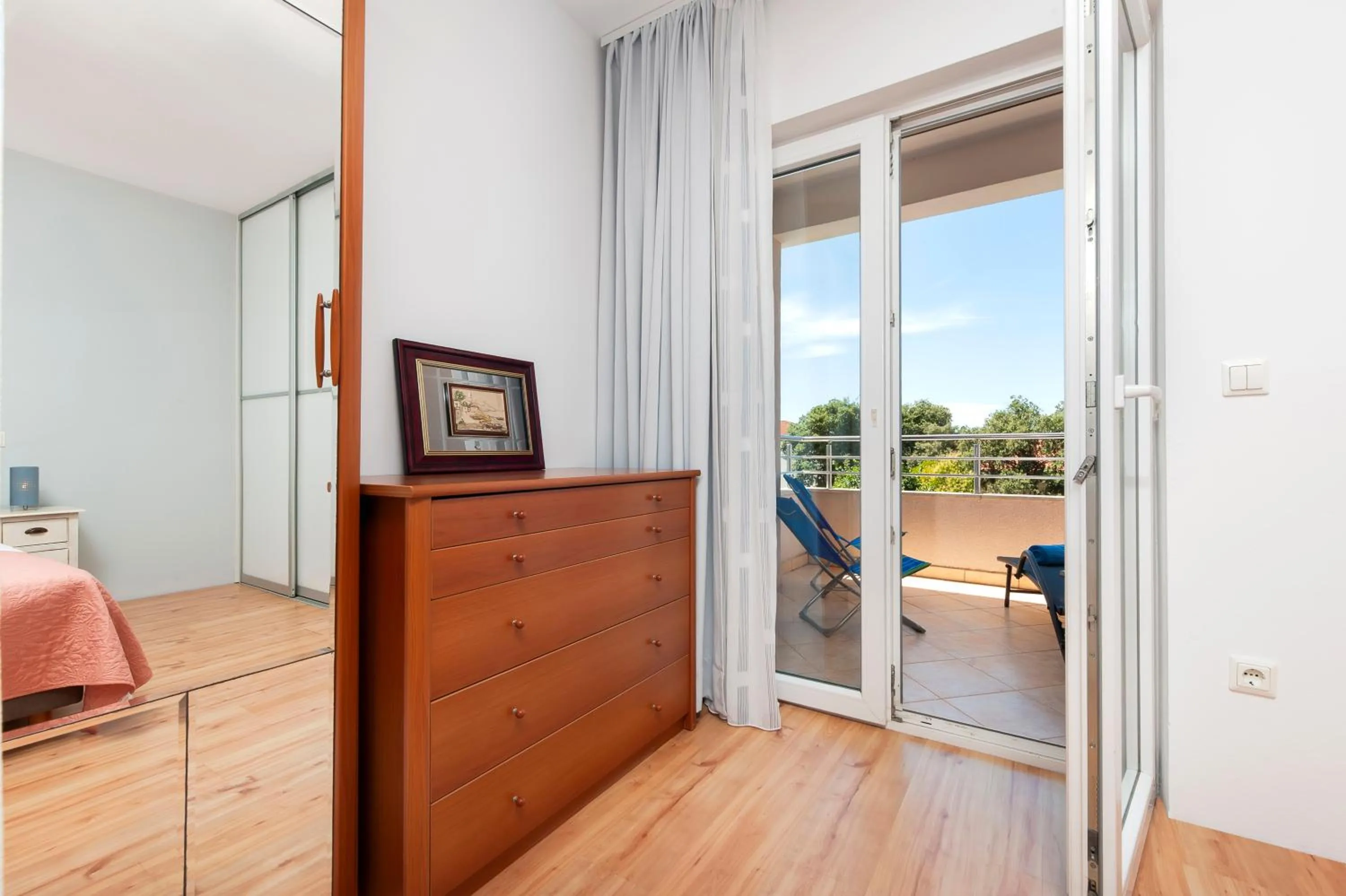 Bedroom, Bed in Villa Marea