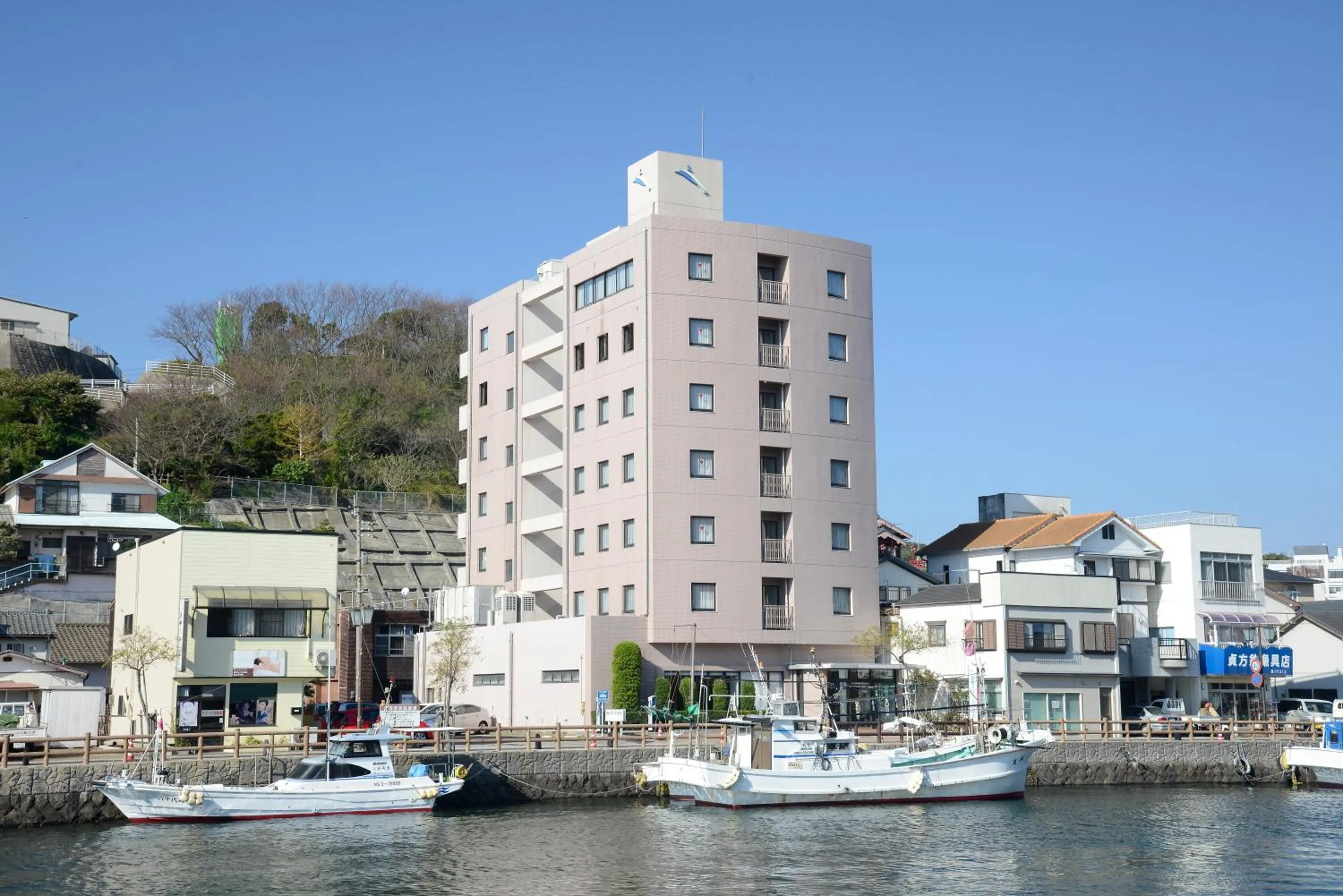 Facade/entrance in Iki Marina Hotel