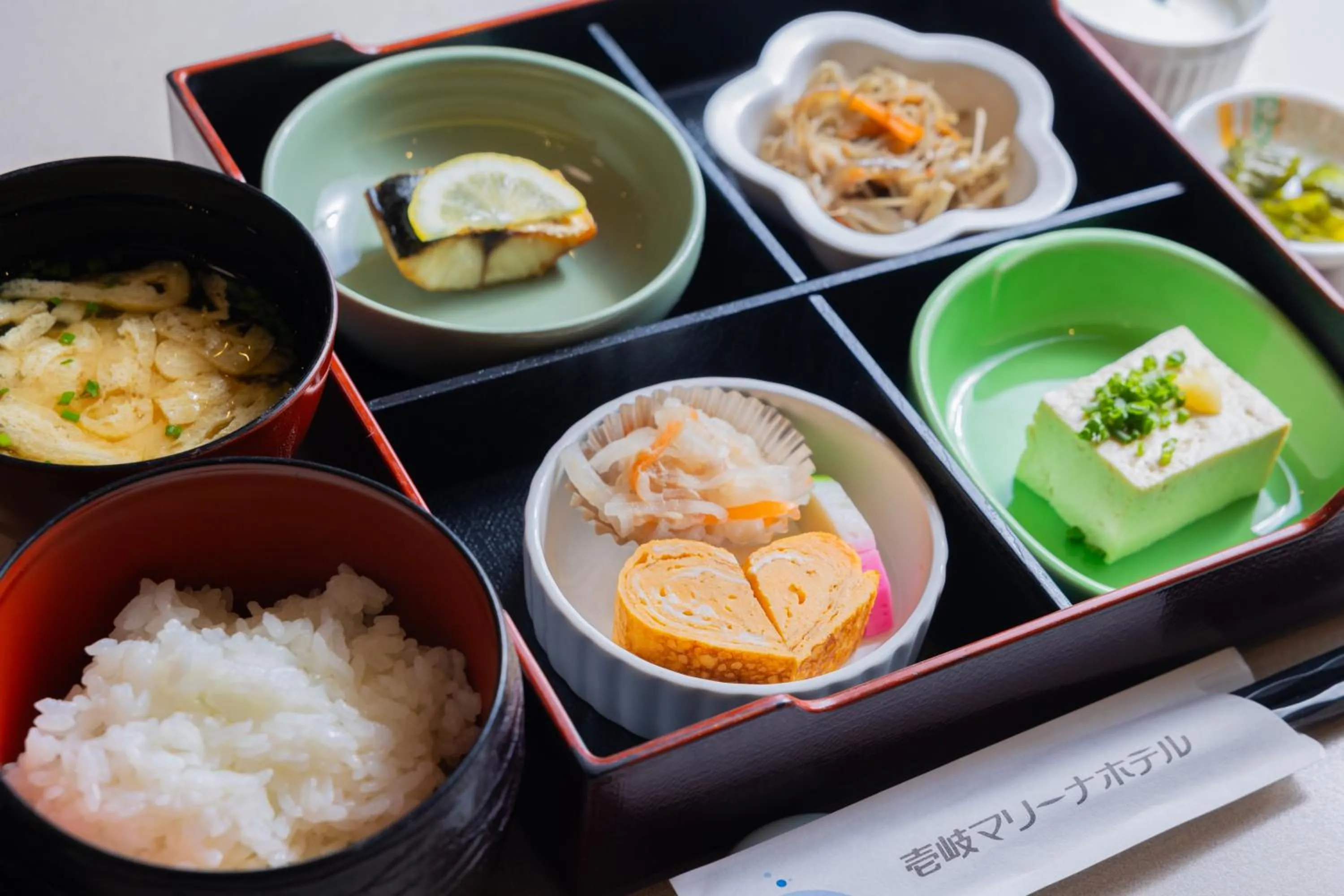 Breakfast in Iki Marina Hotel