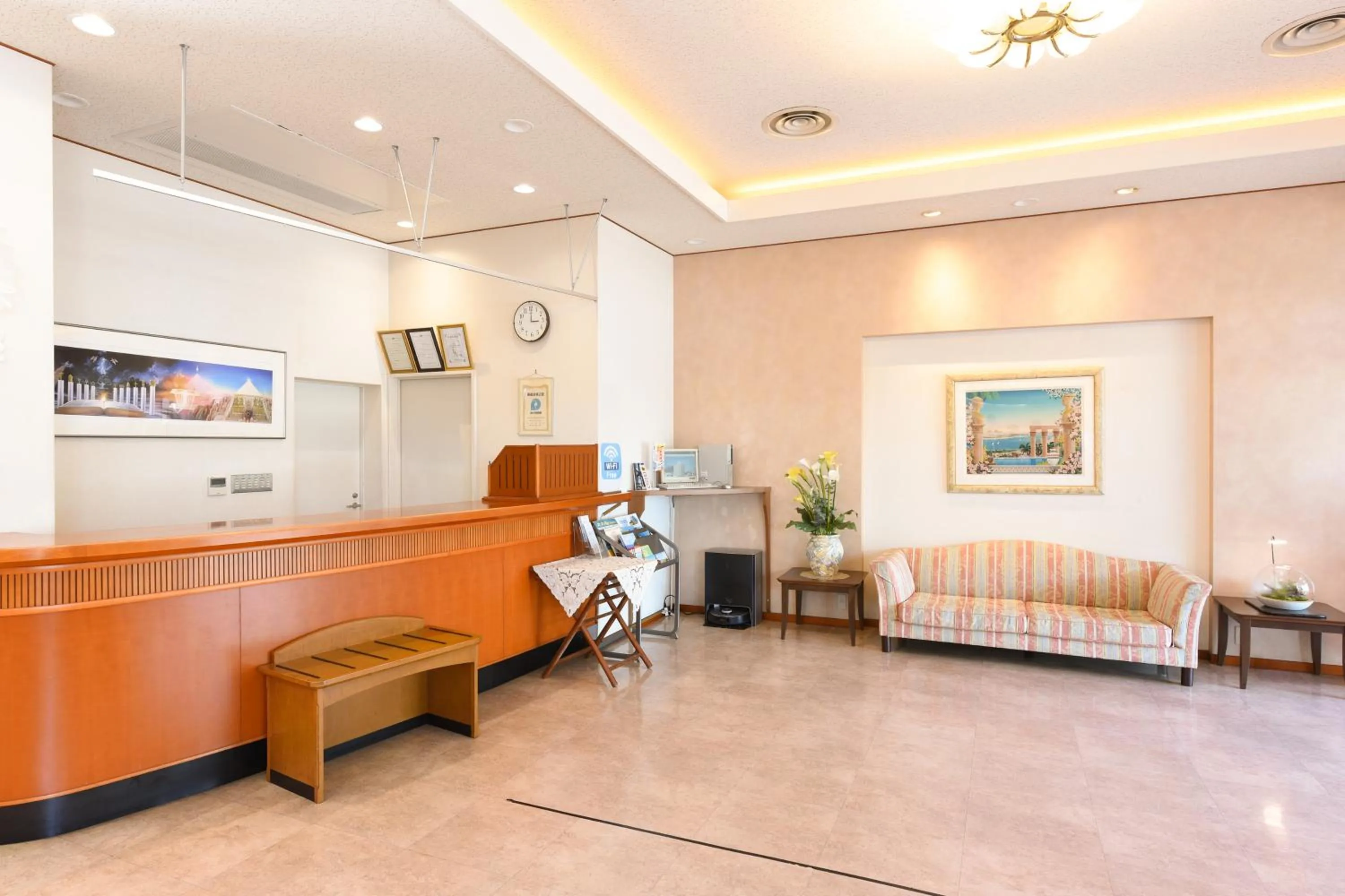 Lobby or reception in Iki Marina Hotel