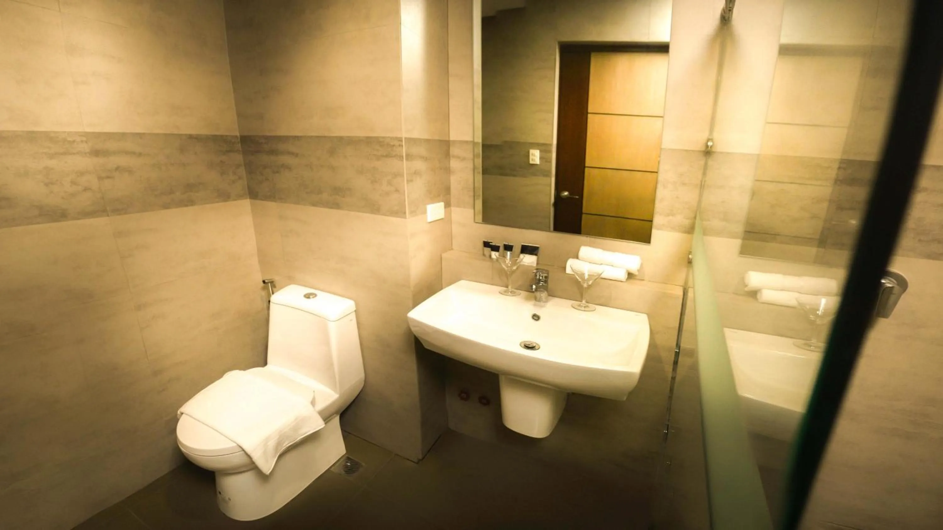 Toilet in Verjandel Hotel