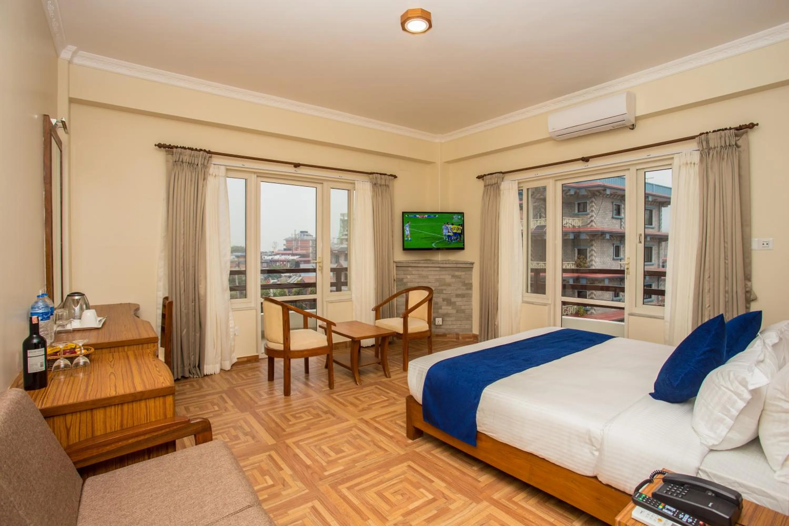 Bedroom, Bed in Hotel White Pearl