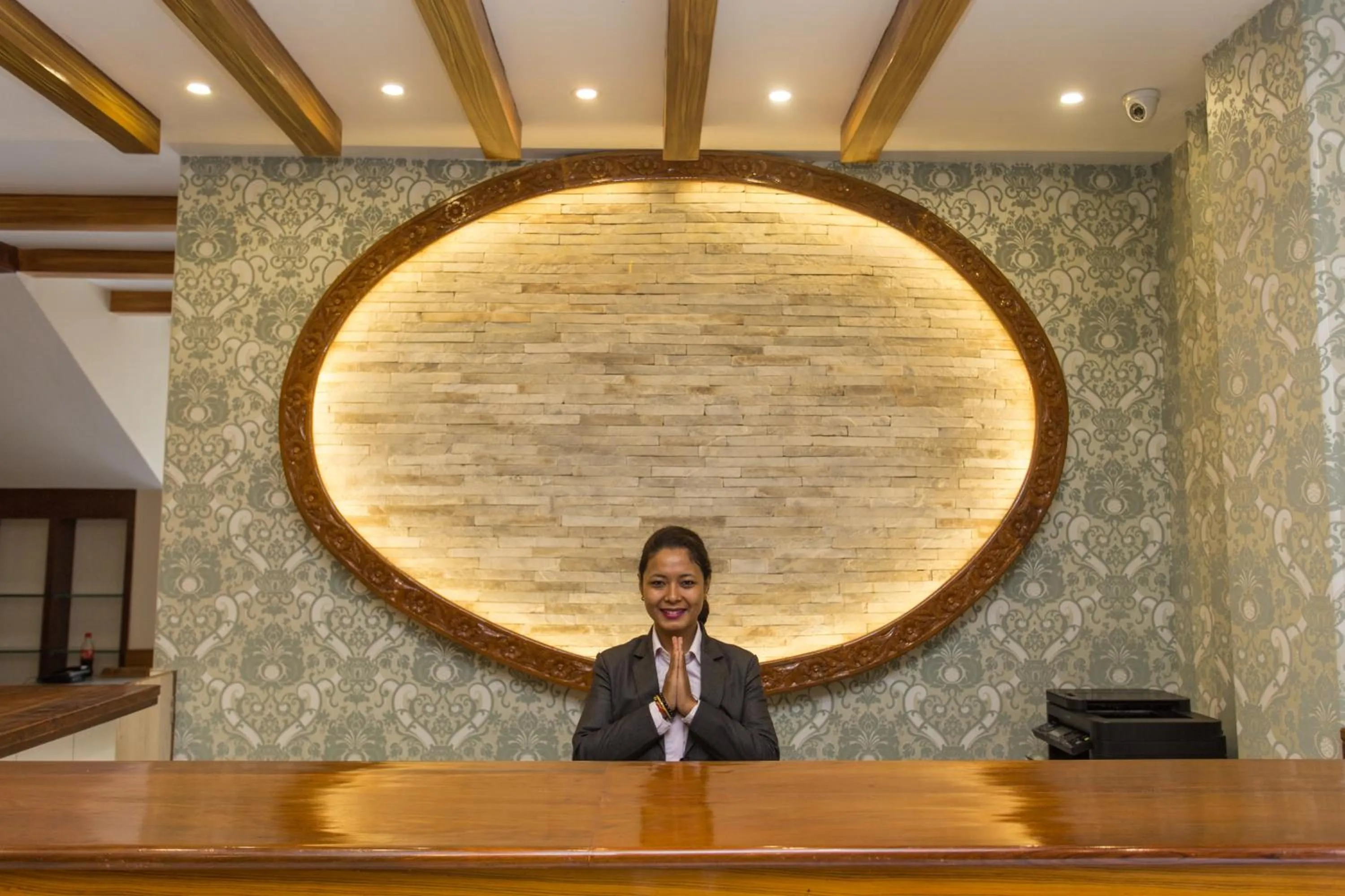 Lobby or reception in Hotel White Pearl