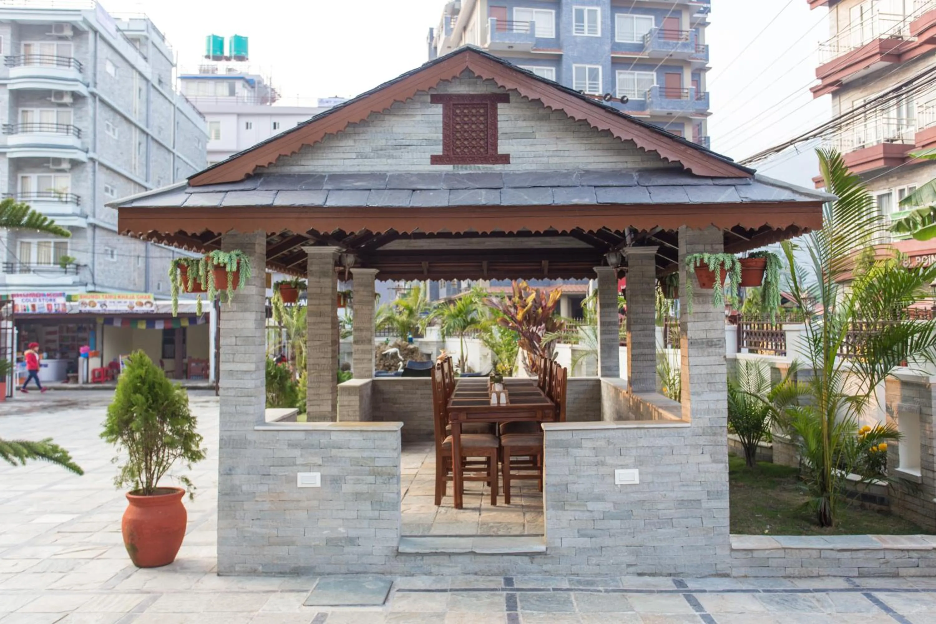 Garden in Hotel White Pearl