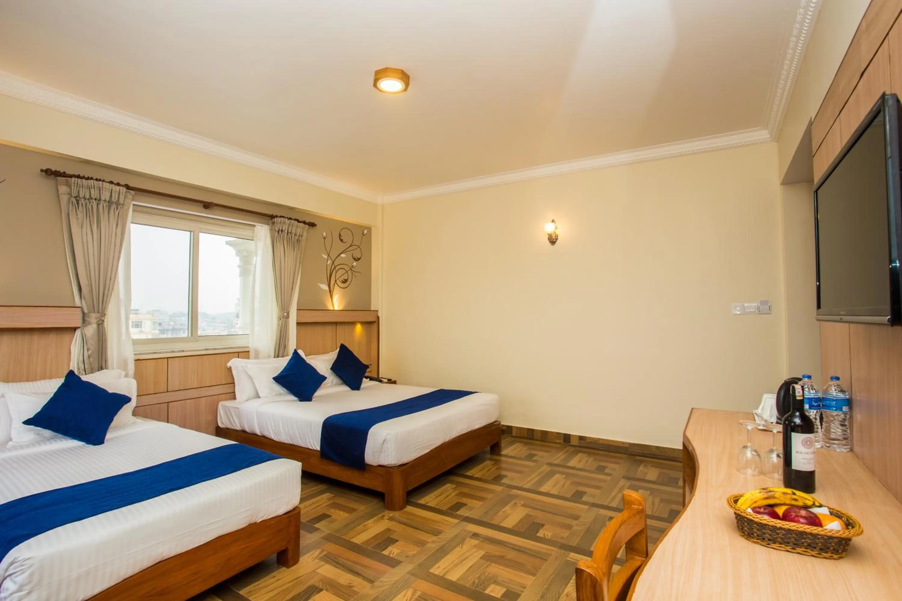 Bedroom, Bed in Hotel White Pearl