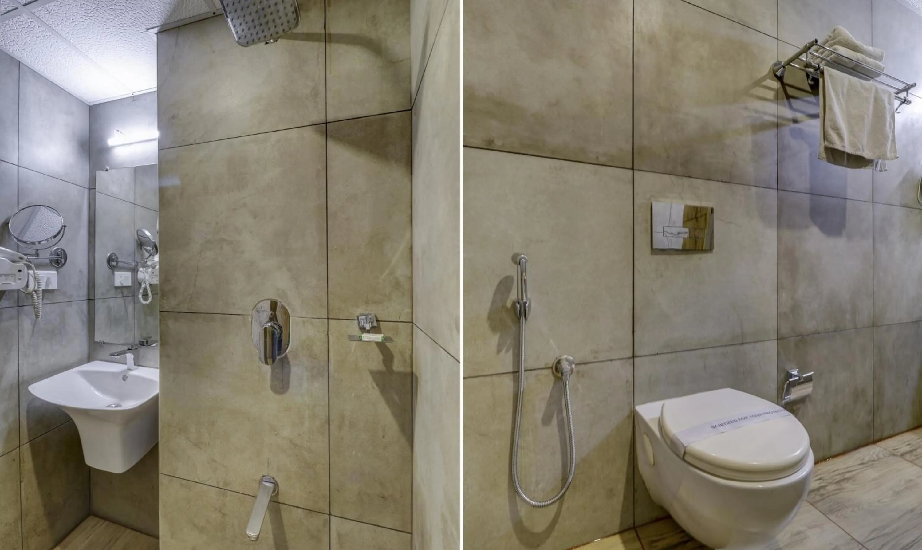 Bathroom in Hotel Luciya