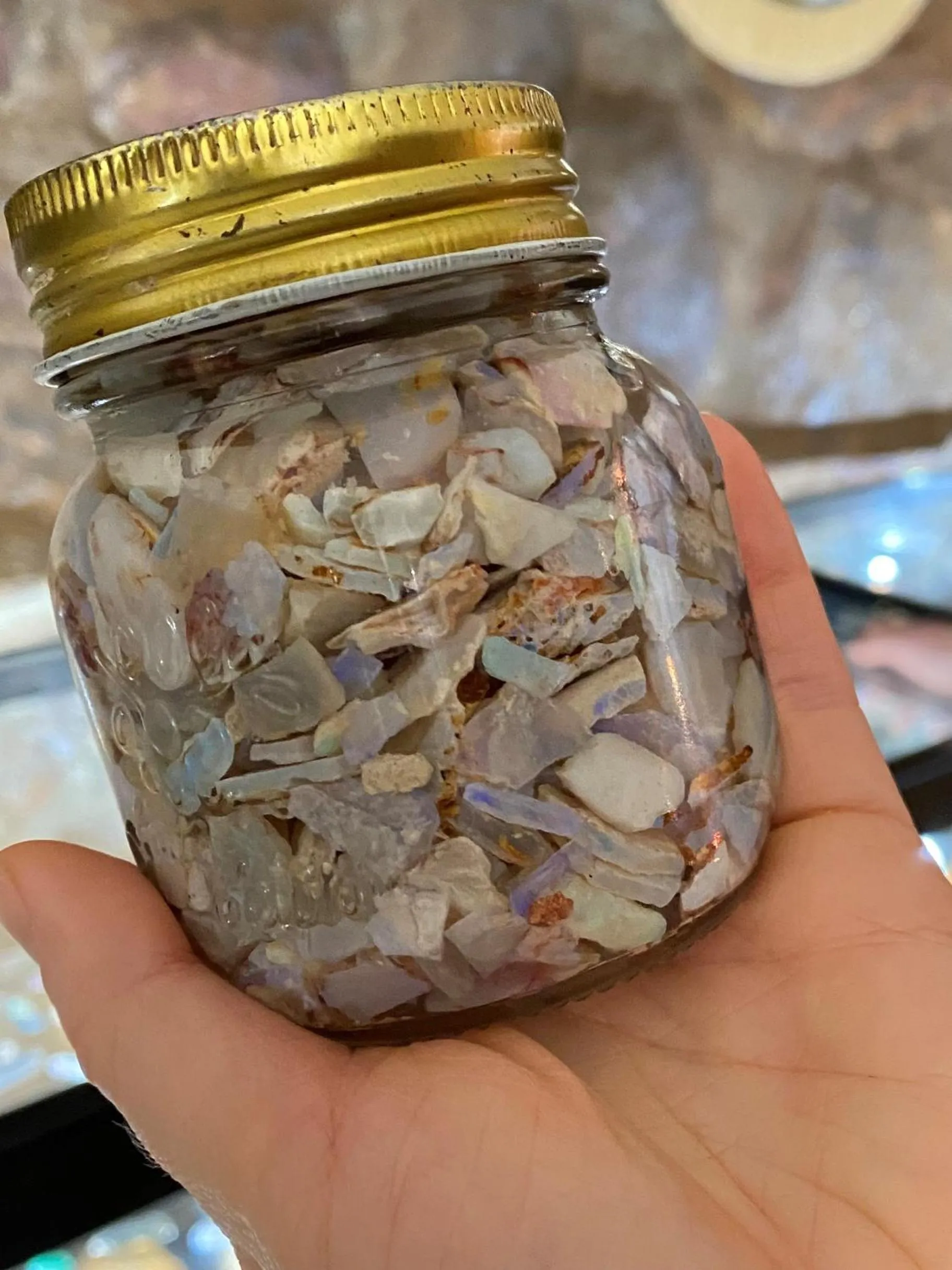 Natural landscape in White Cliffs Underground Motel