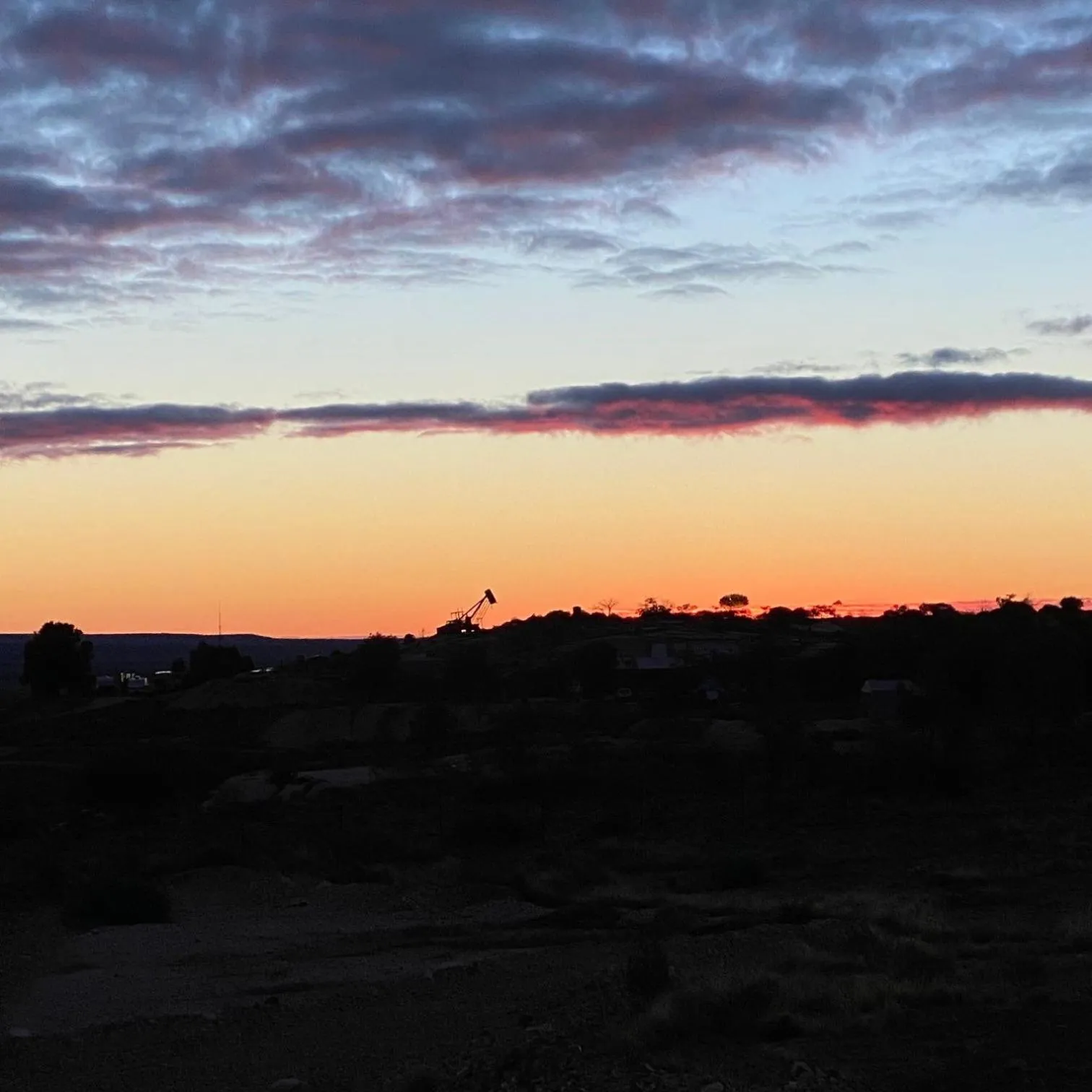 Natural landscape in White Cliffs Underground Motel