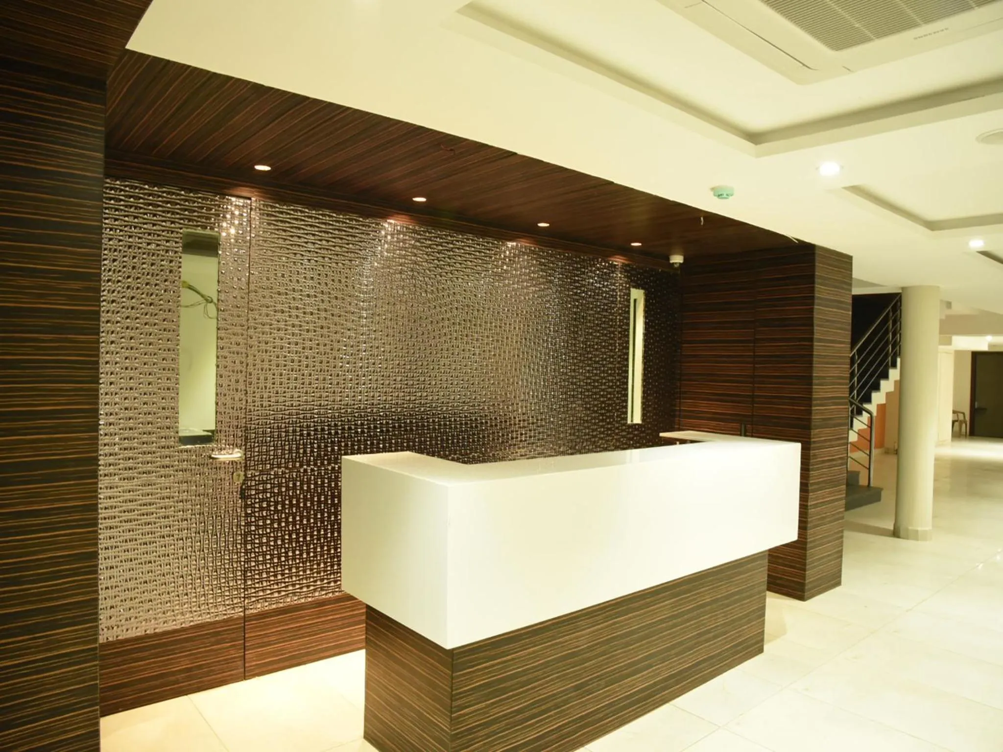 Lobby or reception in Hotel Nandi