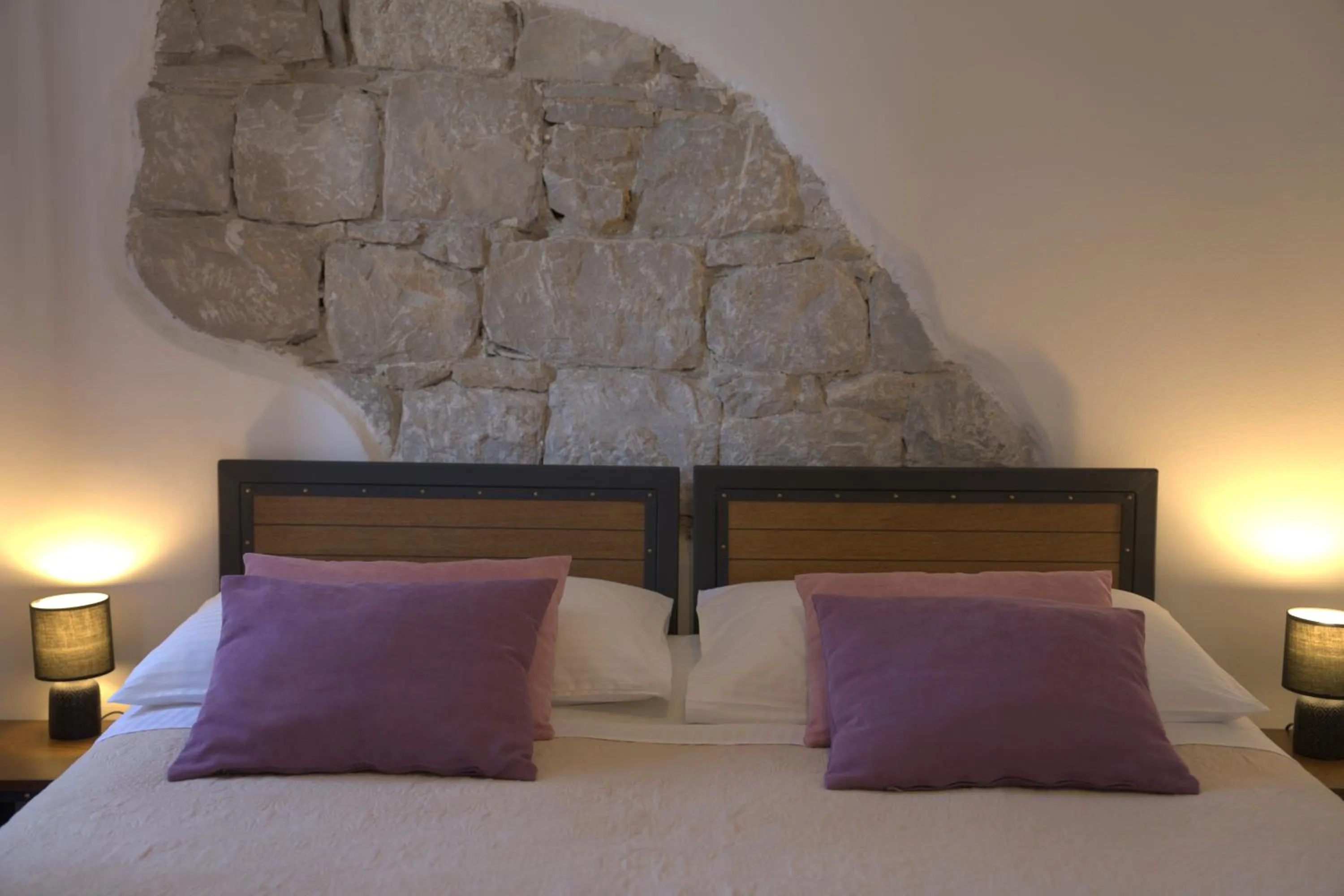 Bed in Hotel Villa Diana