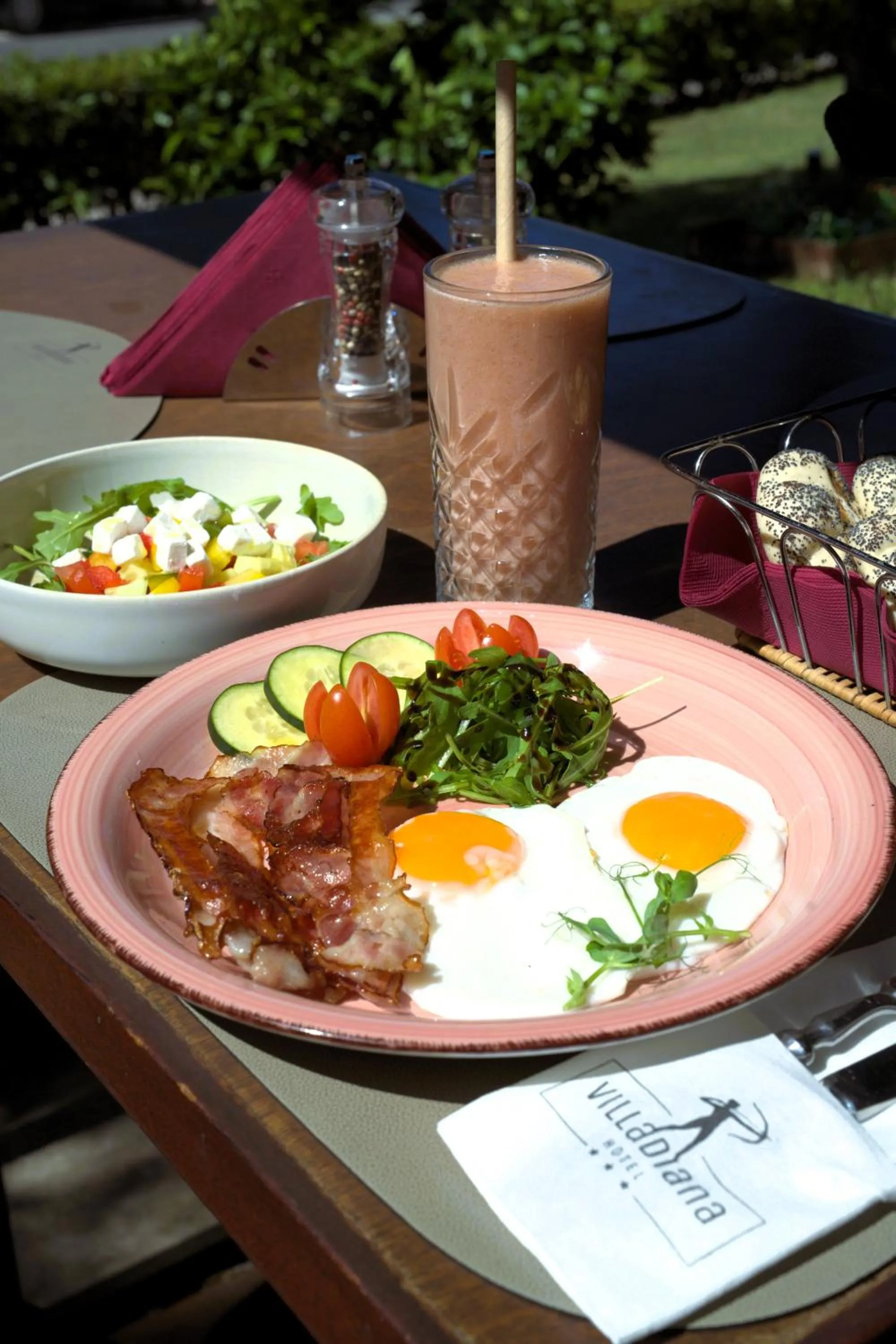 Breakfast in Hotel Villa Diana