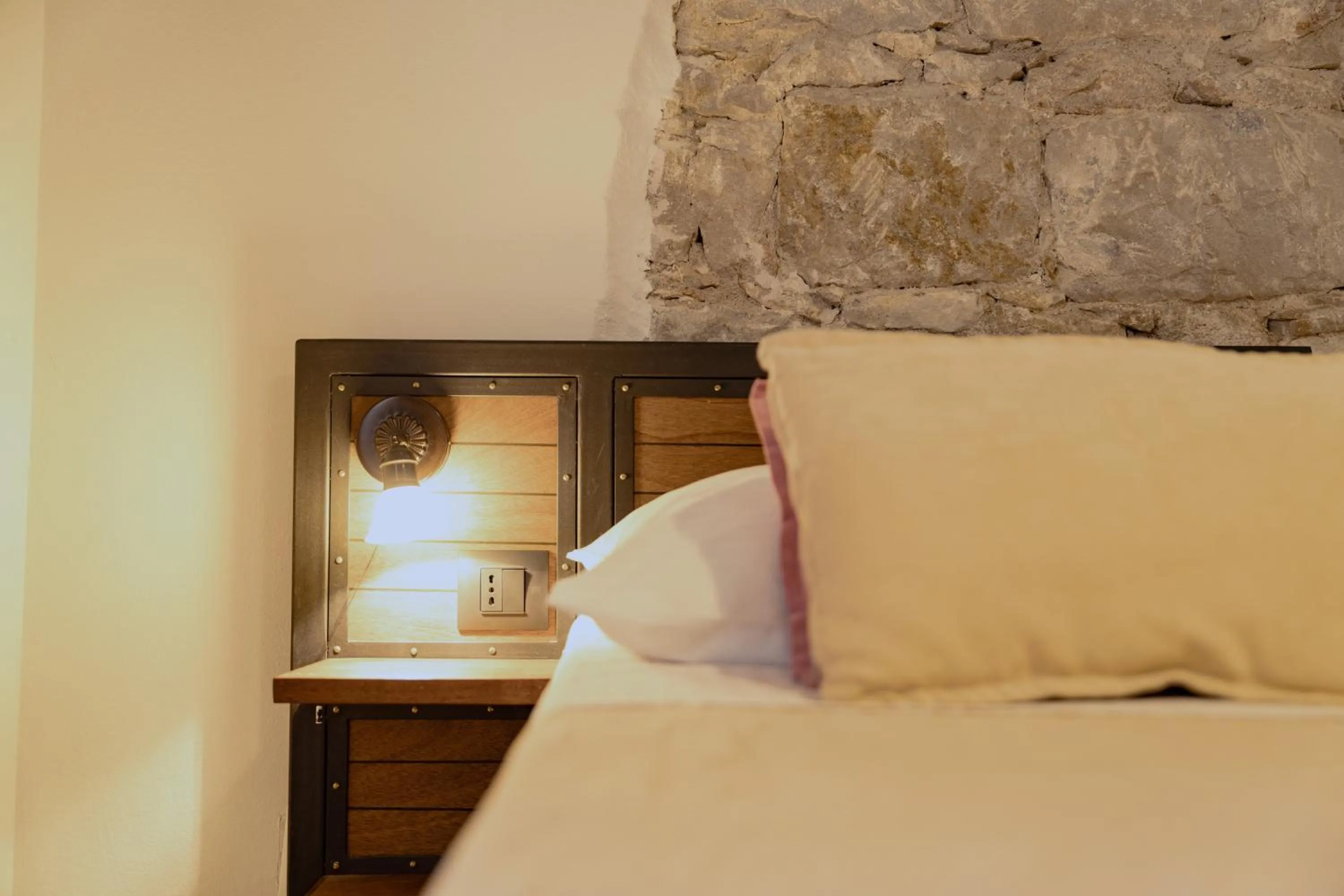 Bed in Hotel Villa Diana