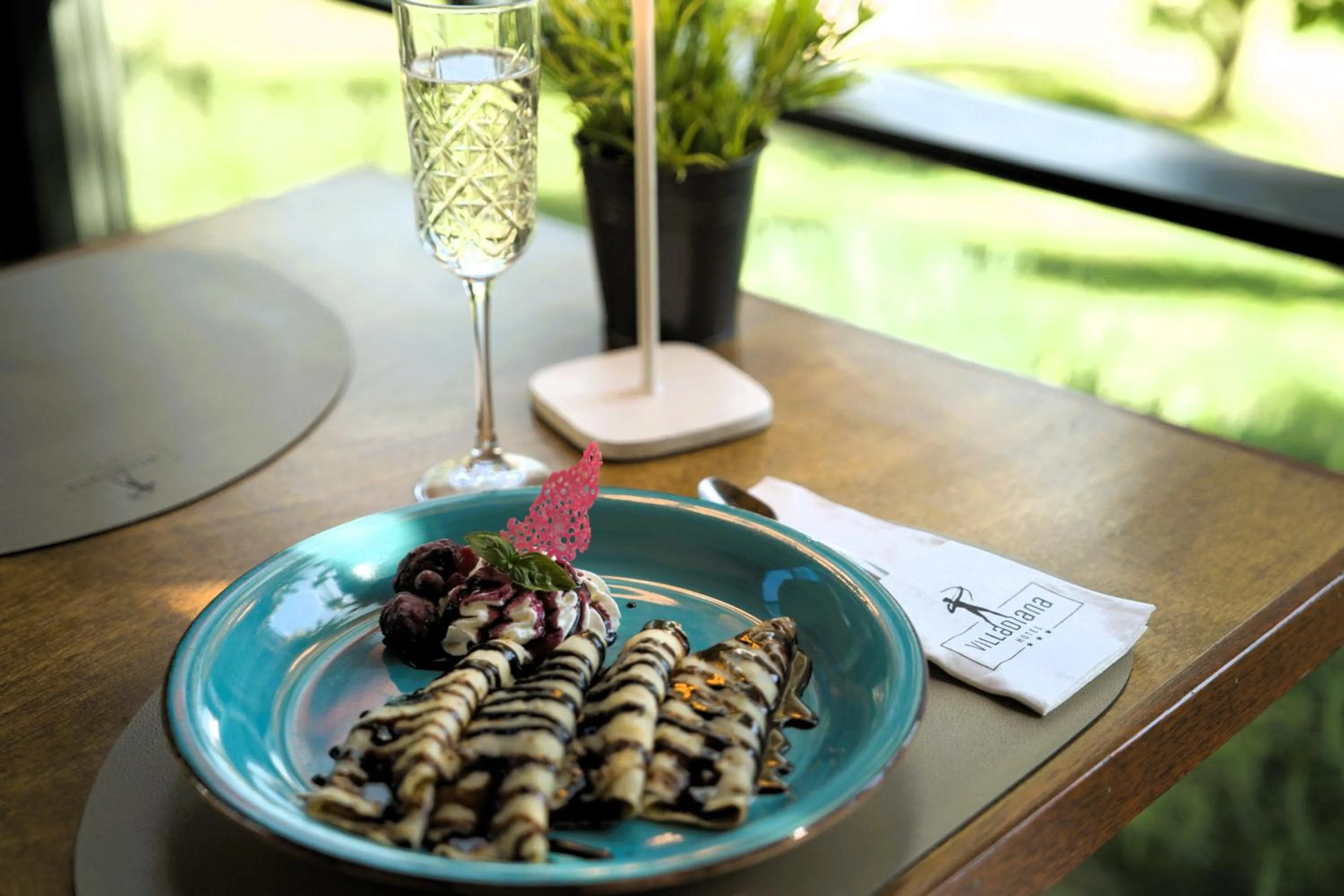 Restaurant/places to eat in Hotel Villa Diana