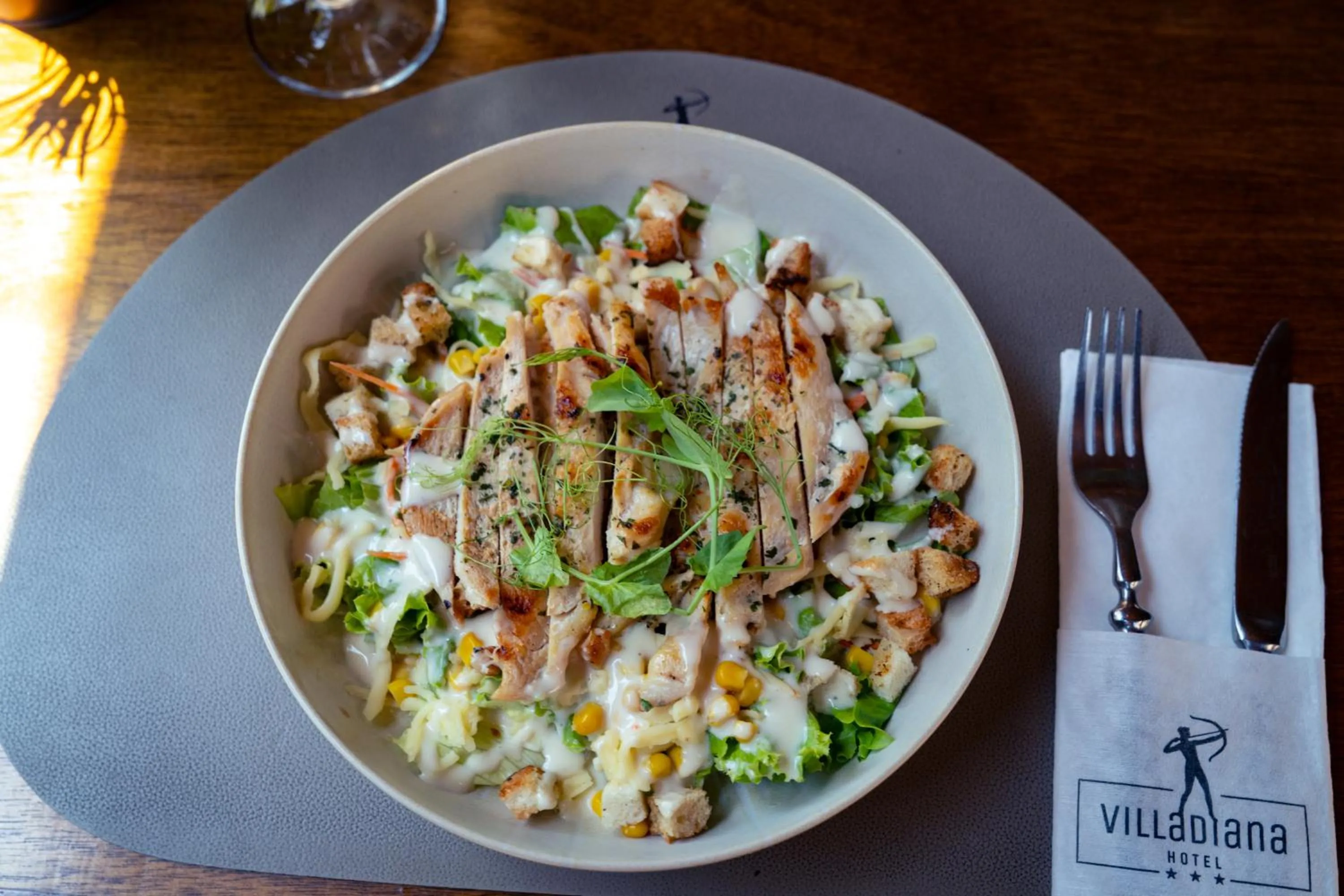 Restaurant/places to eat in Hotel Villa Diana