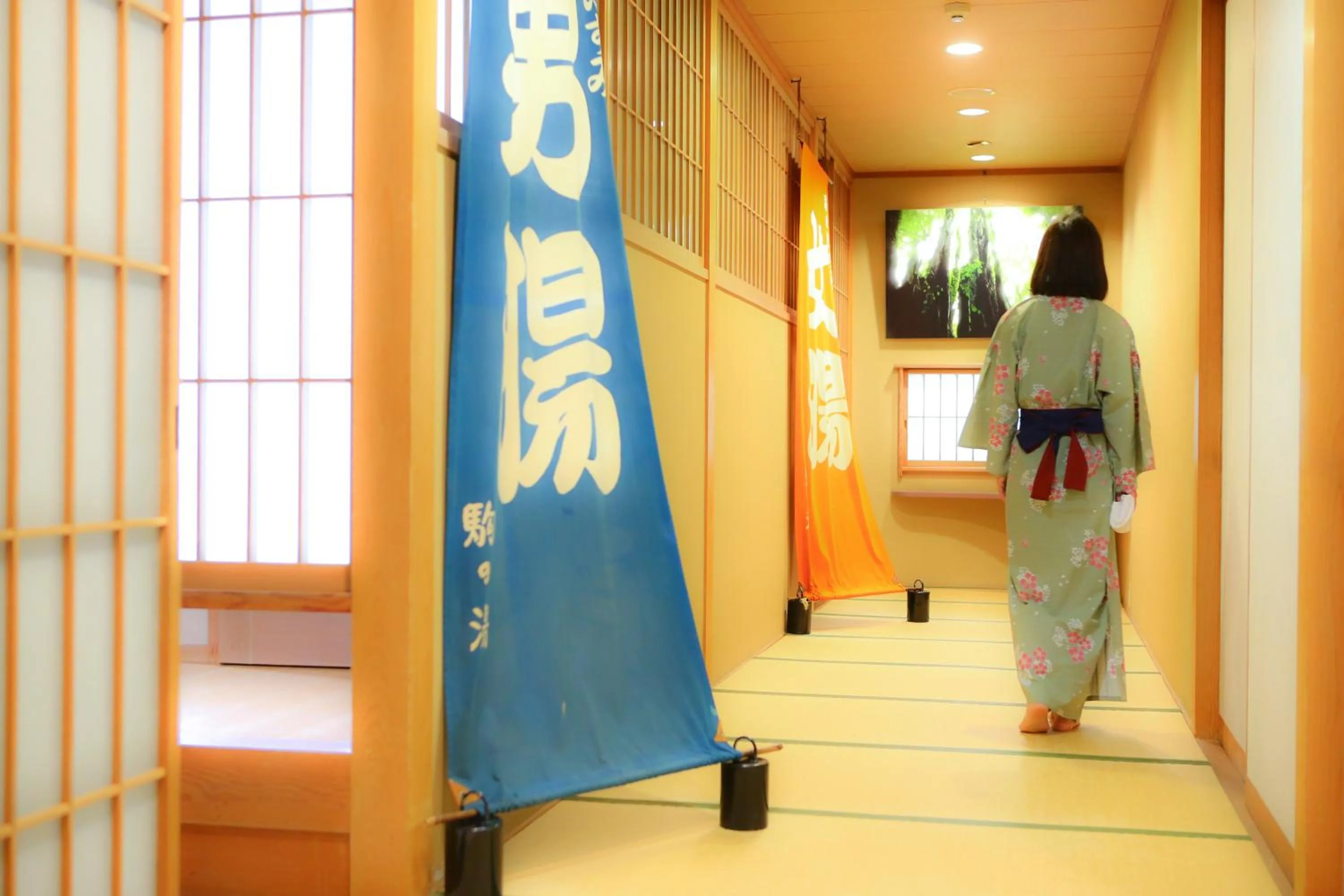 Spa and wellness centre/facilities in Nukumorino-yado Komanoyu