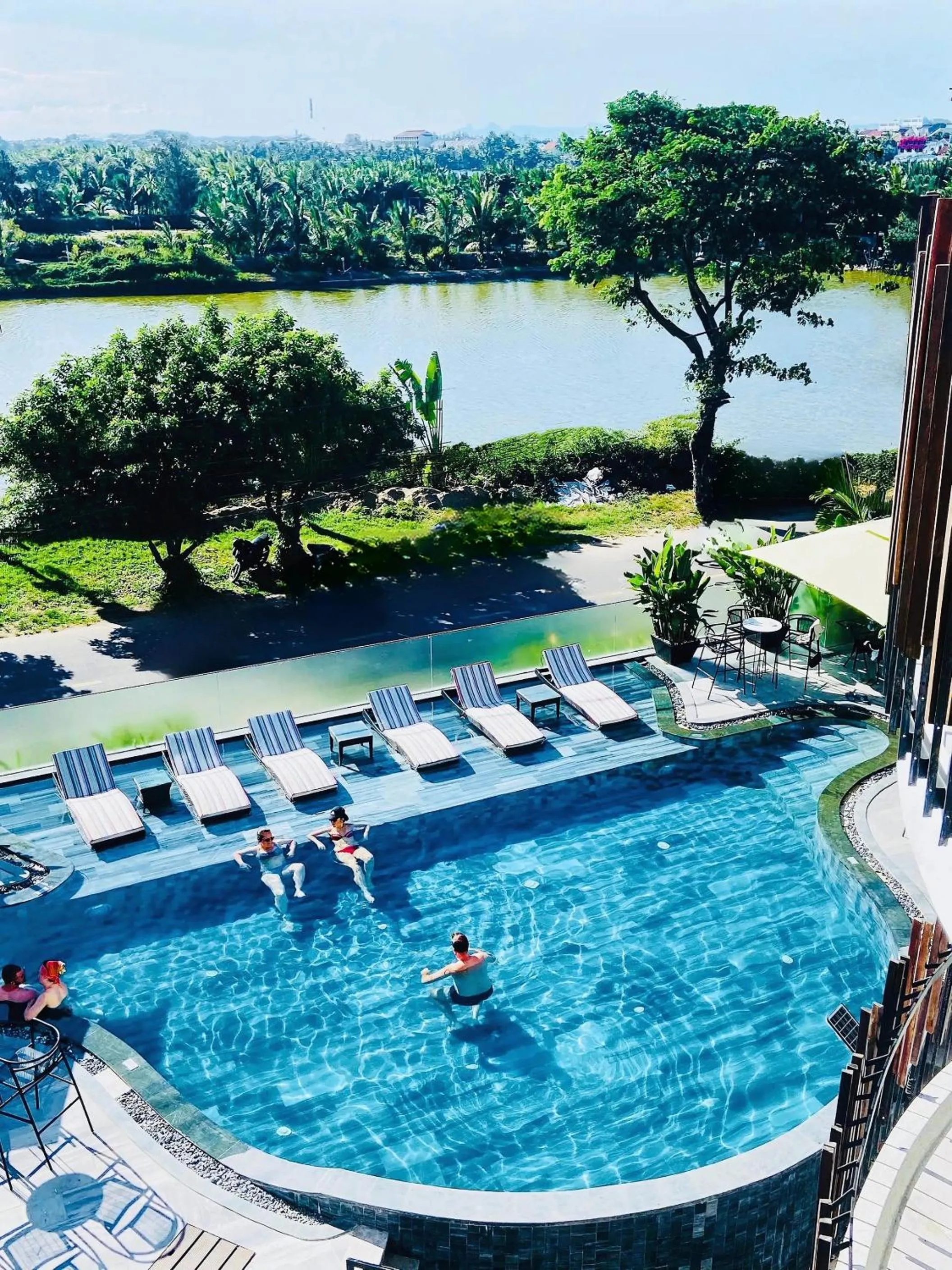 Swimming pool in Happy Life Memories Hoi An Hotel & Spa
