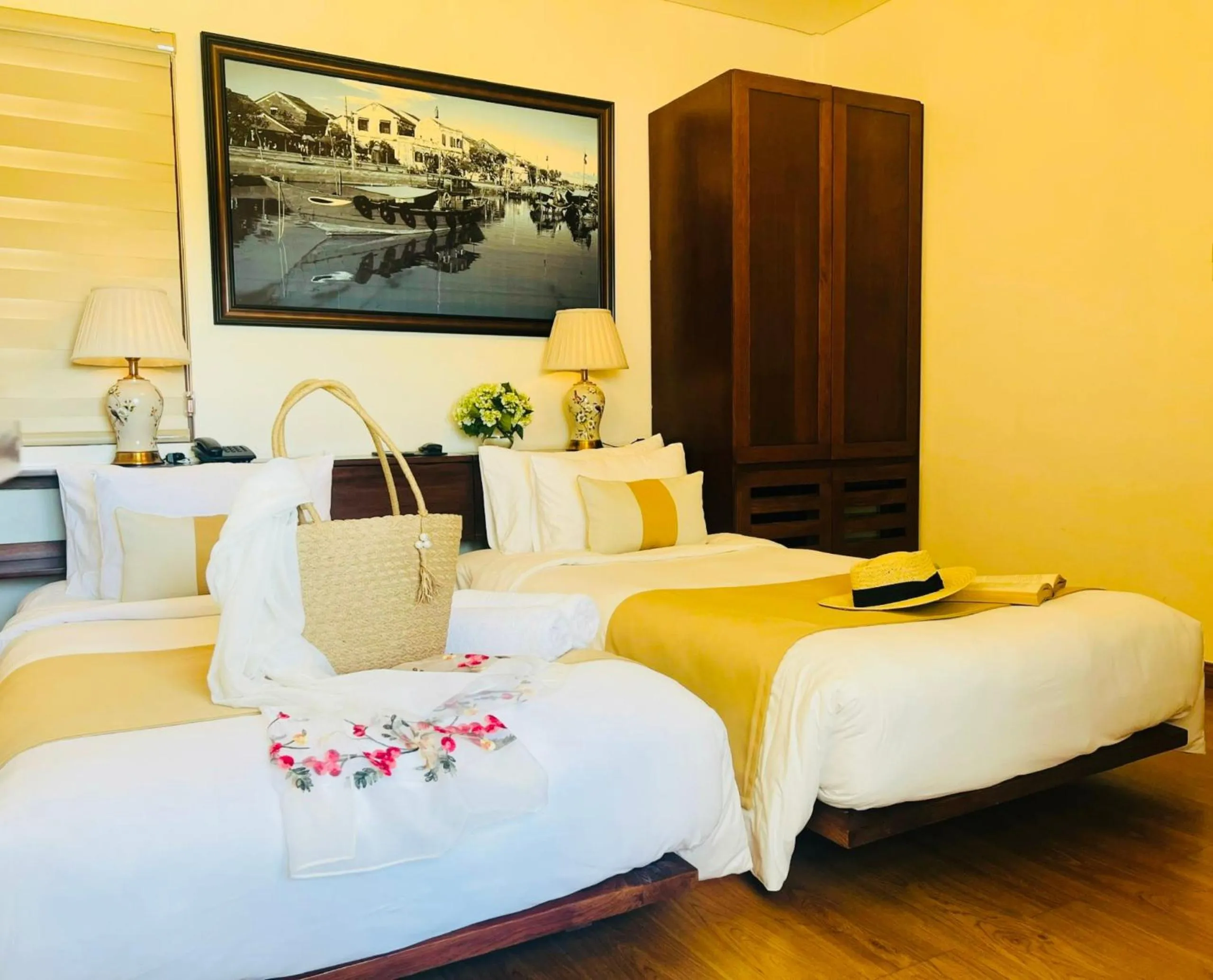 Bedroom, Bed in Happy Life Memories Hoi An Hotel & Spa