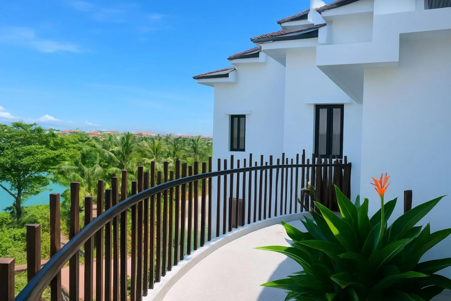 Balcony/Terrace in Happy Life Memories Hoi An Hotel & Spa