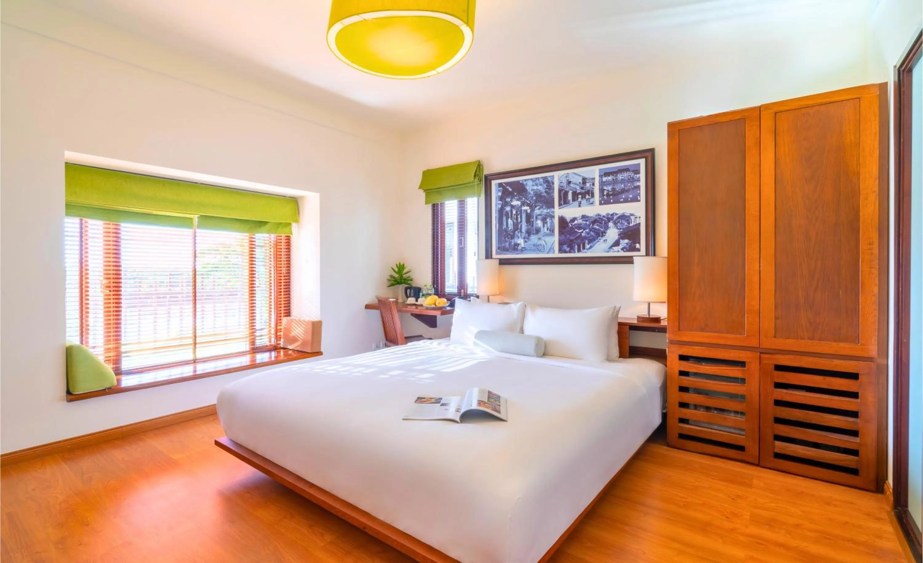 Bed in Elites Riverside Hotel & Spa Hoi An