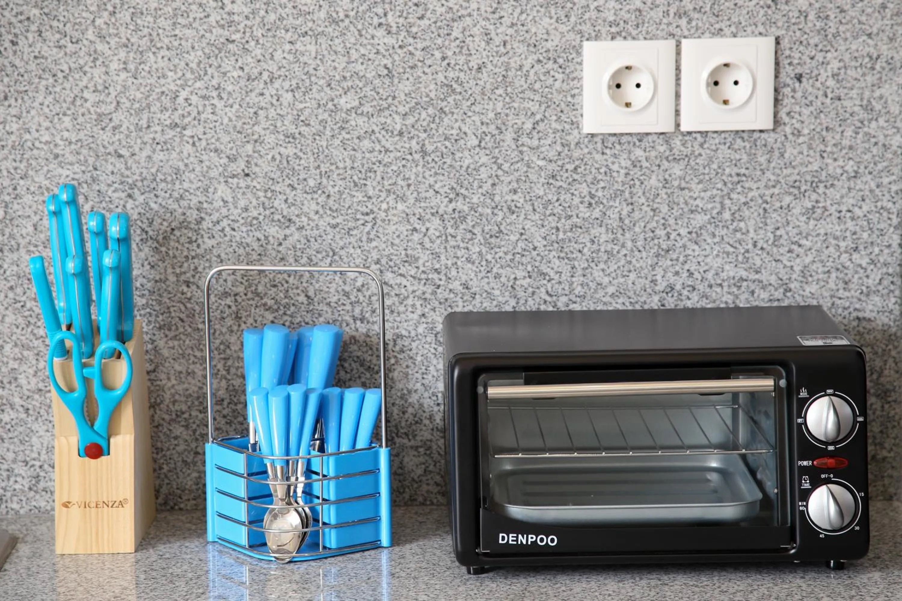 Kitchen or kitchenette in Green Studio Apartment Sanur