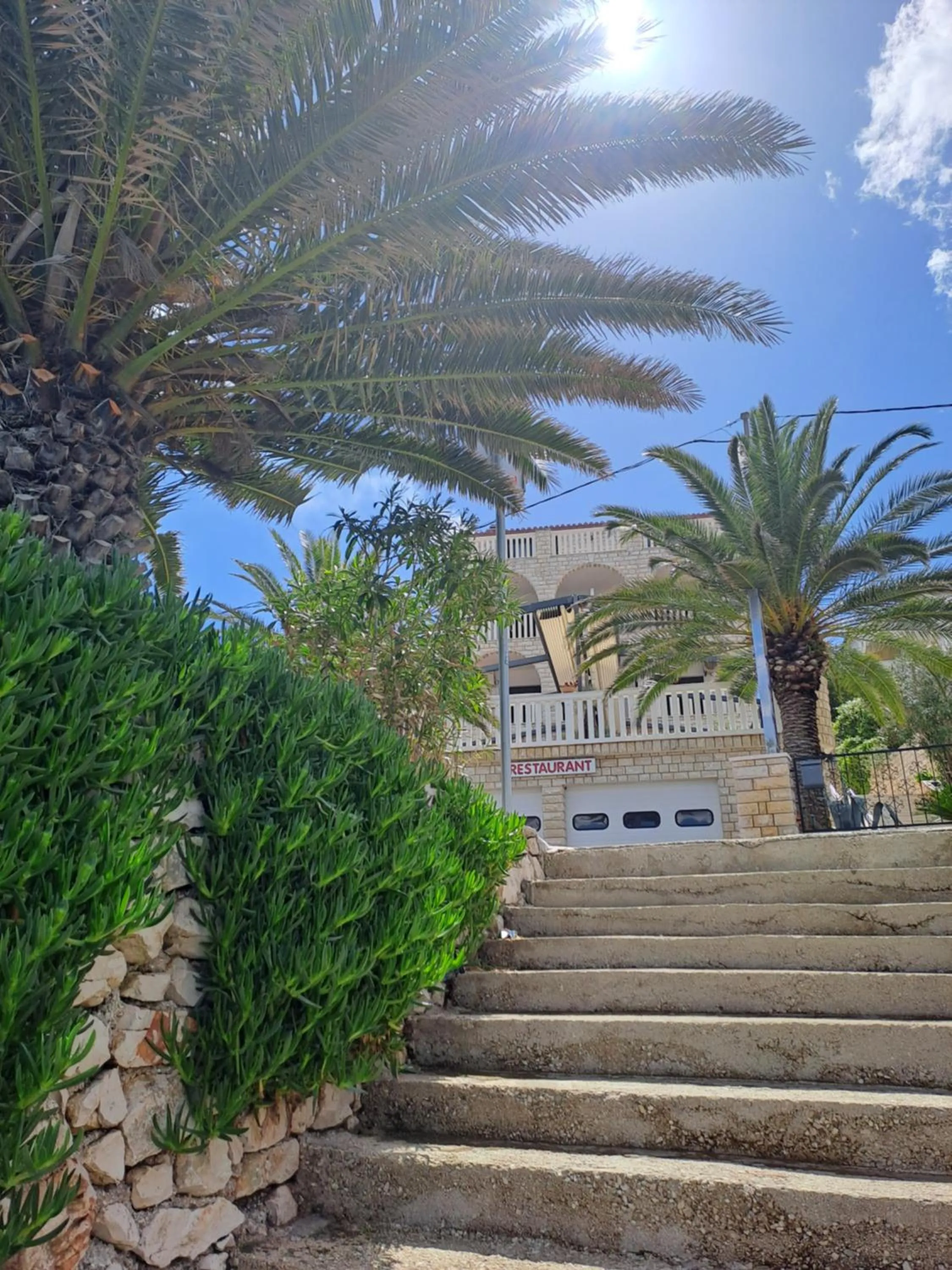 Property building in Hotel Vila Tina