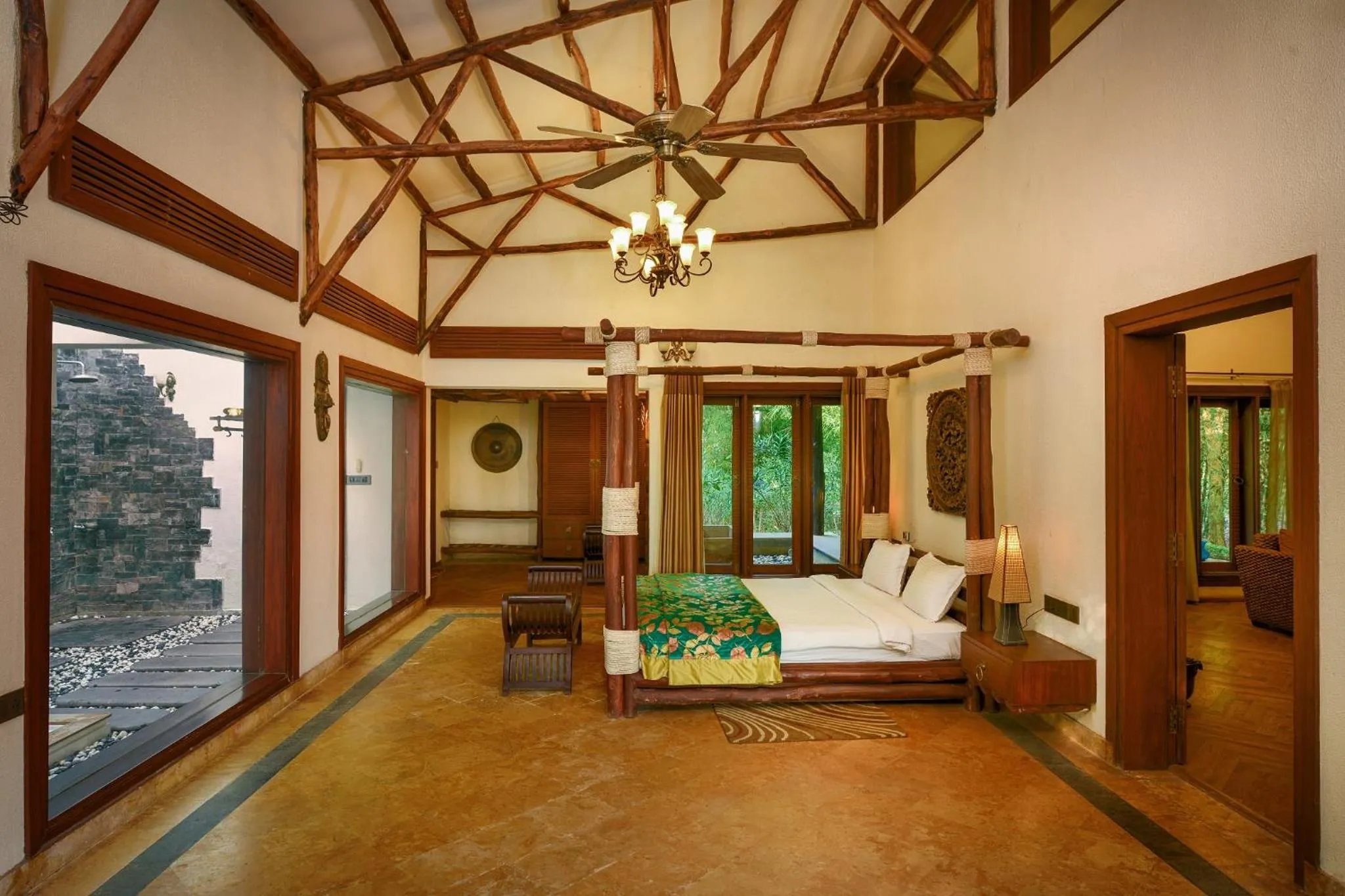 Photo of the whole room, Bed in Syna Tiger Resort Bandhavgarh