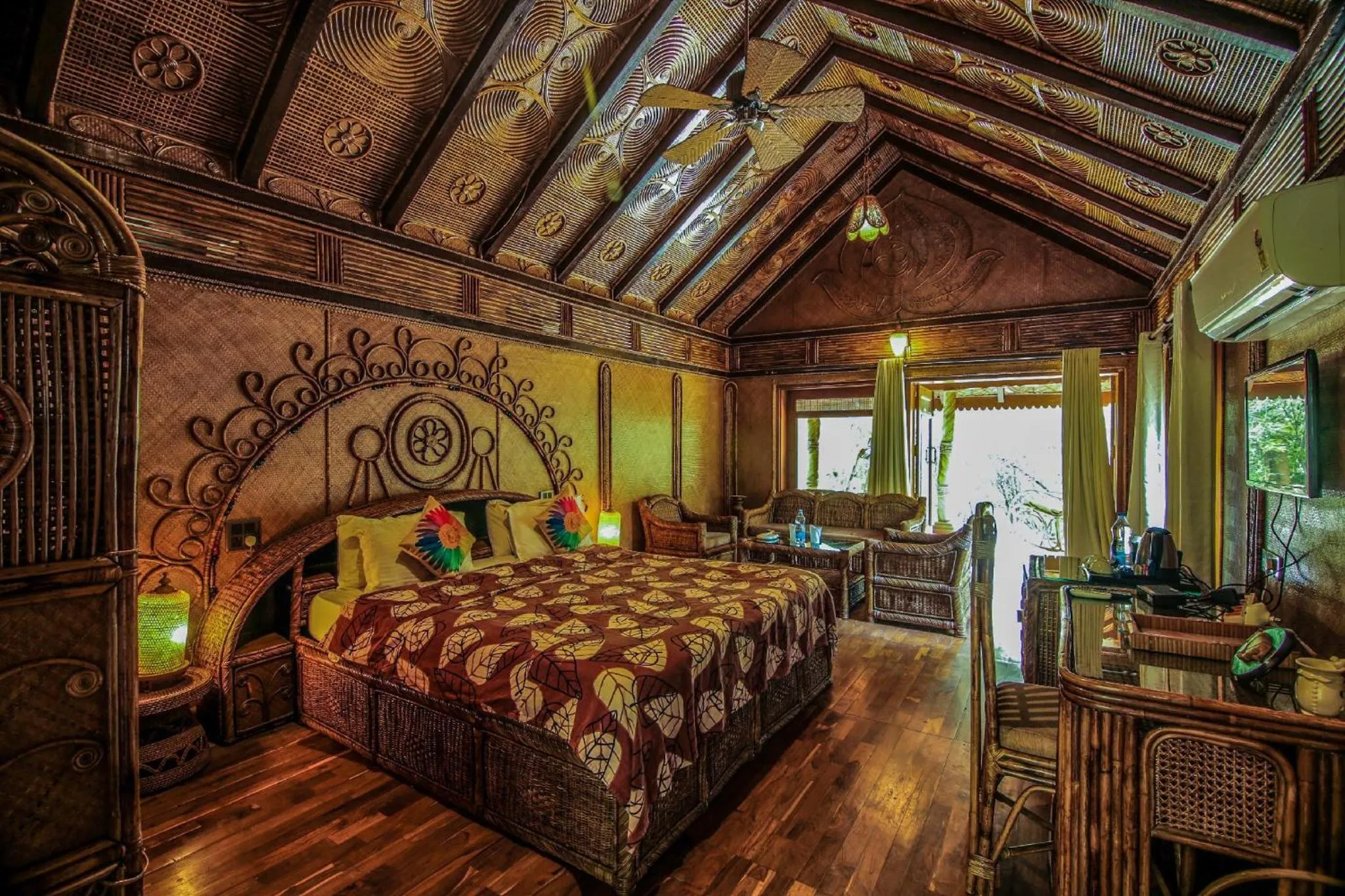 Bedroom in Syna Tiger Resort Bandhavgarh