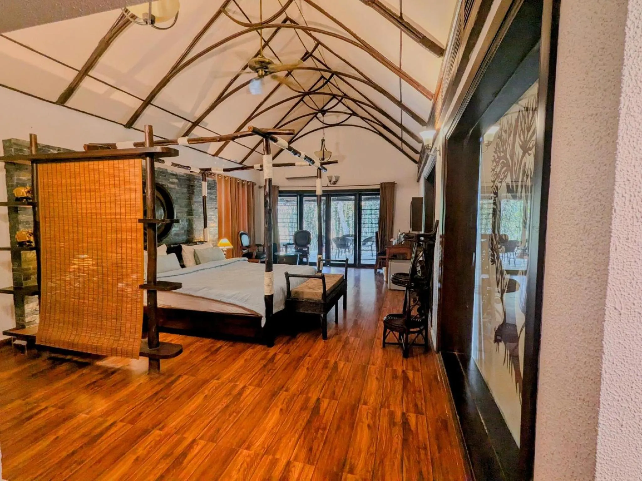 Bedroom in Syna Tiger Resort Bandhavgarh