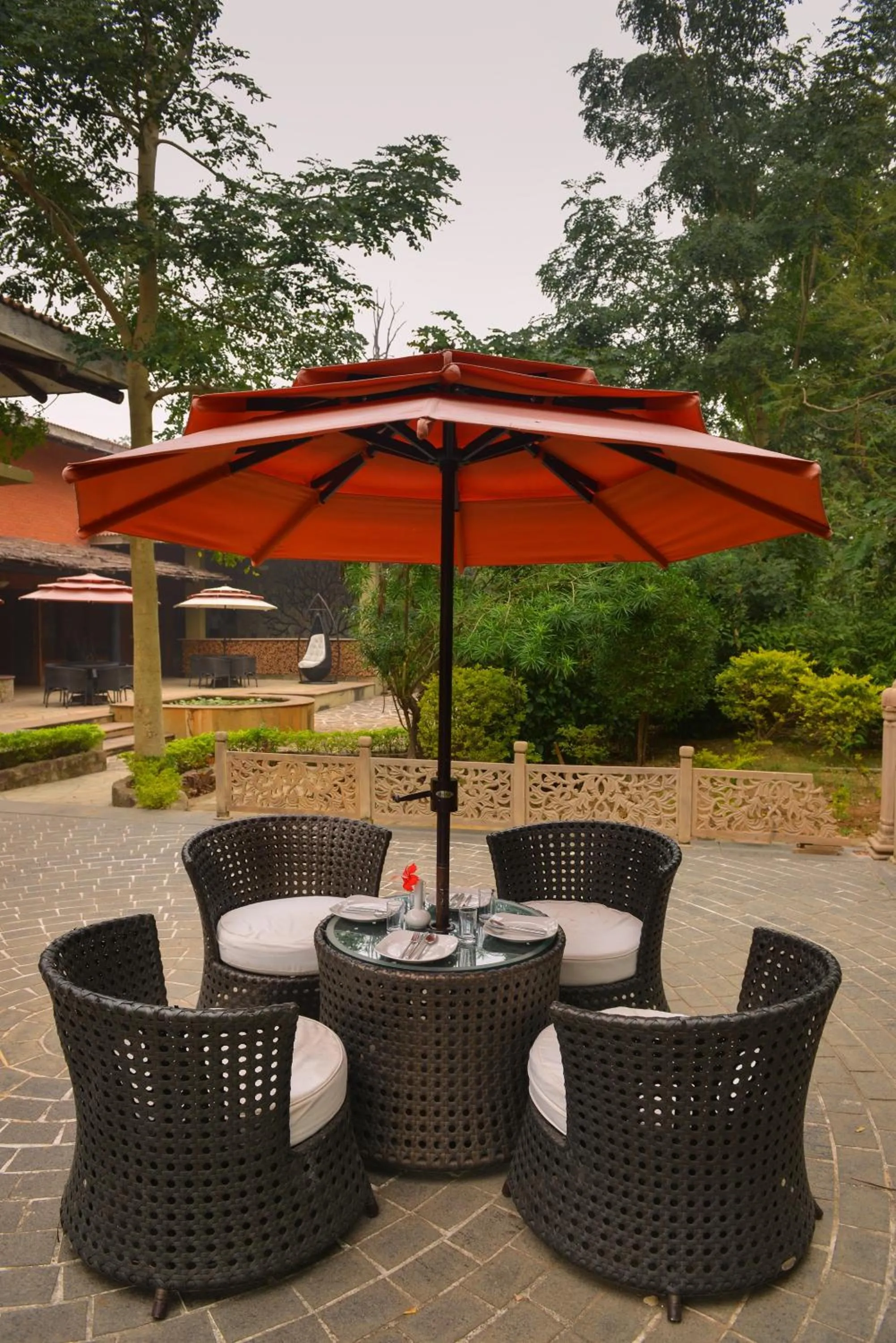 Restaurant/places to eat in Syna Tiger Resort Bandhavgarh