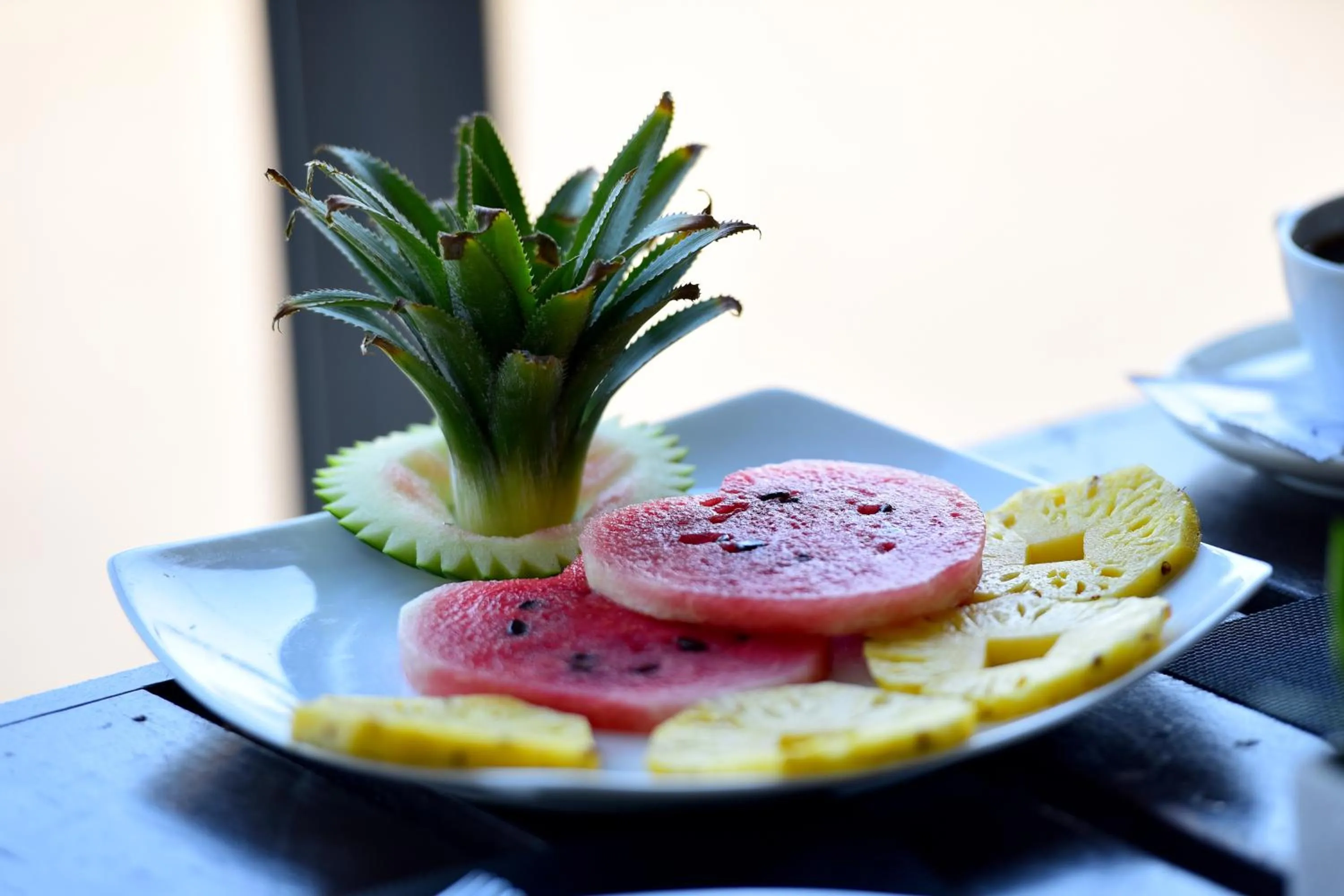 Food in Dinuda Lagoon Hotel