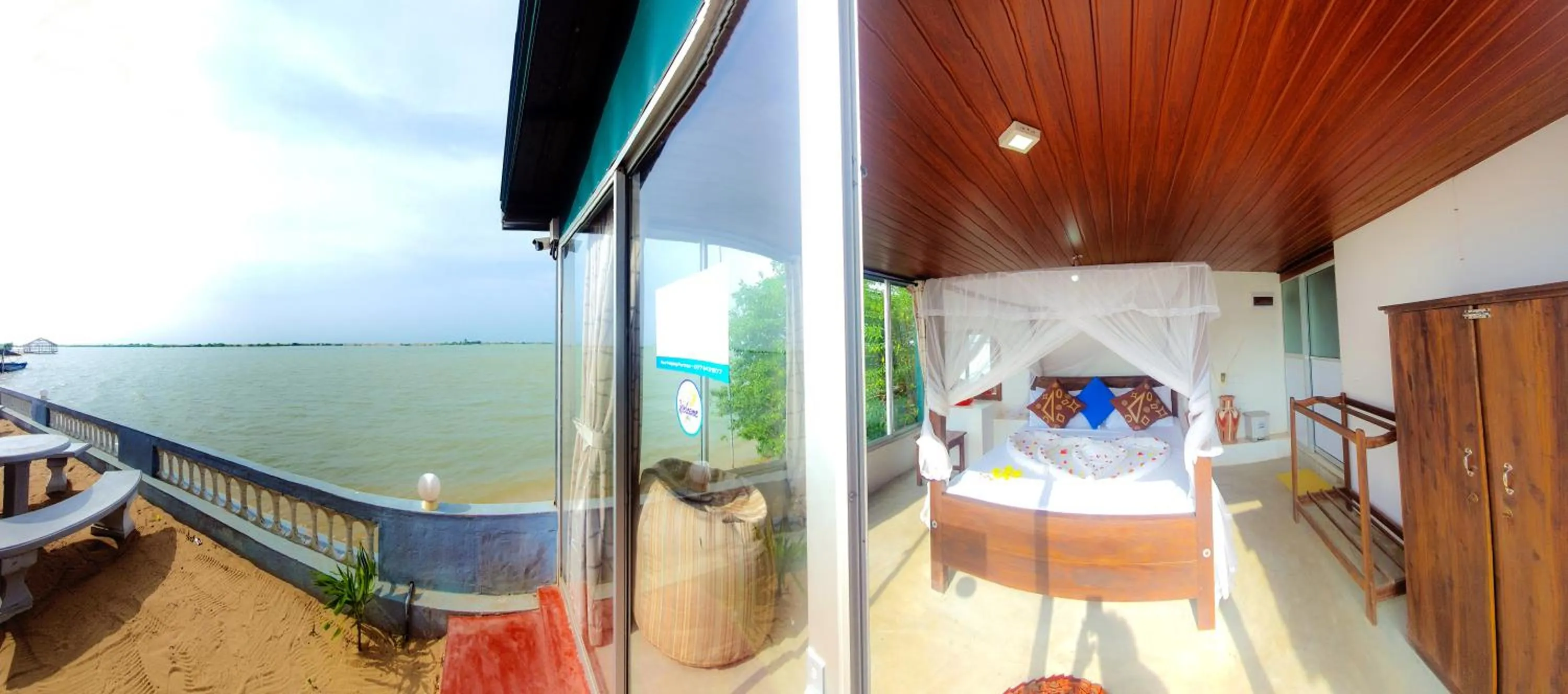 View (from property/room) in Dinuda Lagoon Hotel