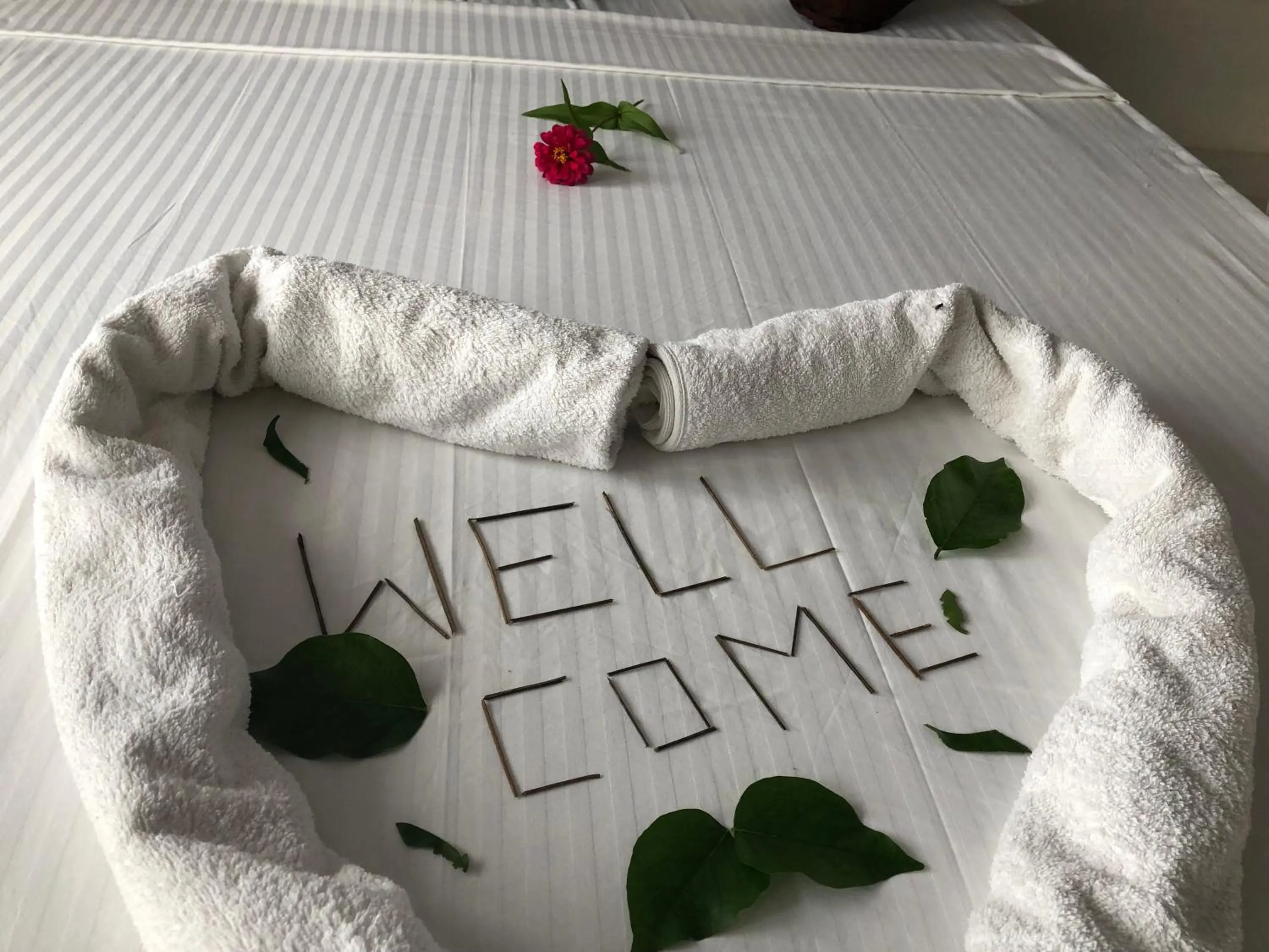 Bedroom in Dinuda Lagoon Hotel