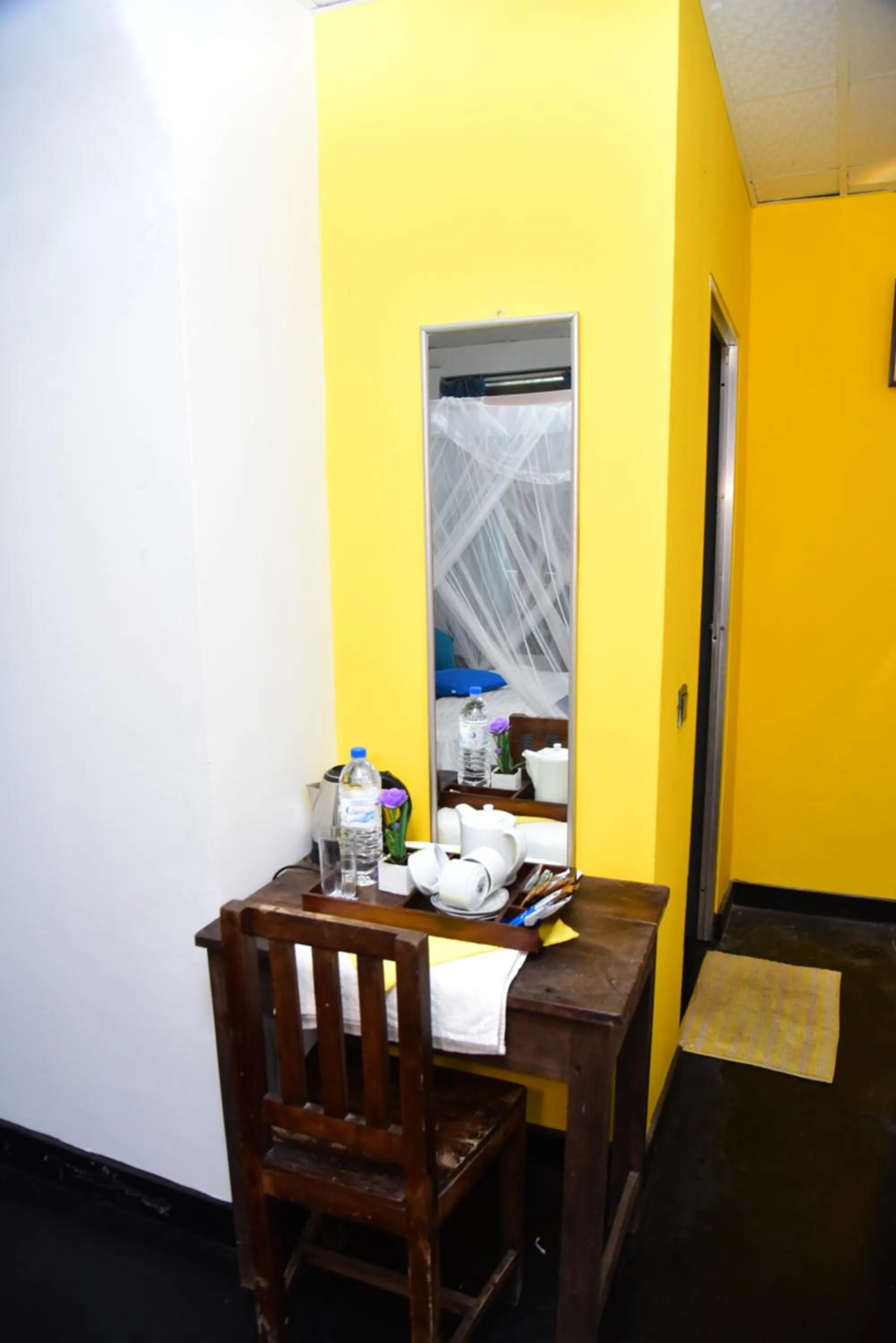 Seating area in Dinuda Lagoon Hotel