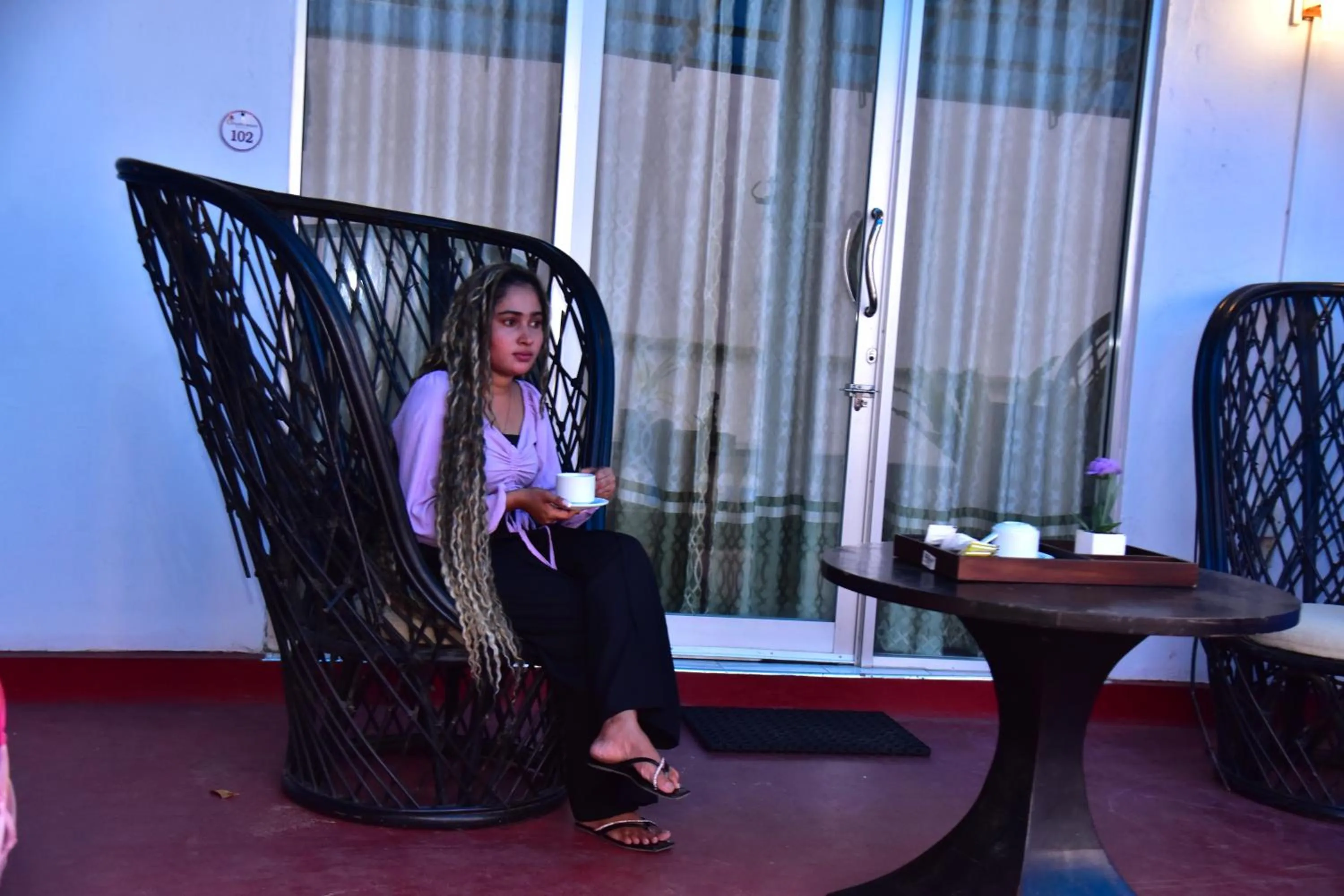 People in Dinuda Lagoon Hotel