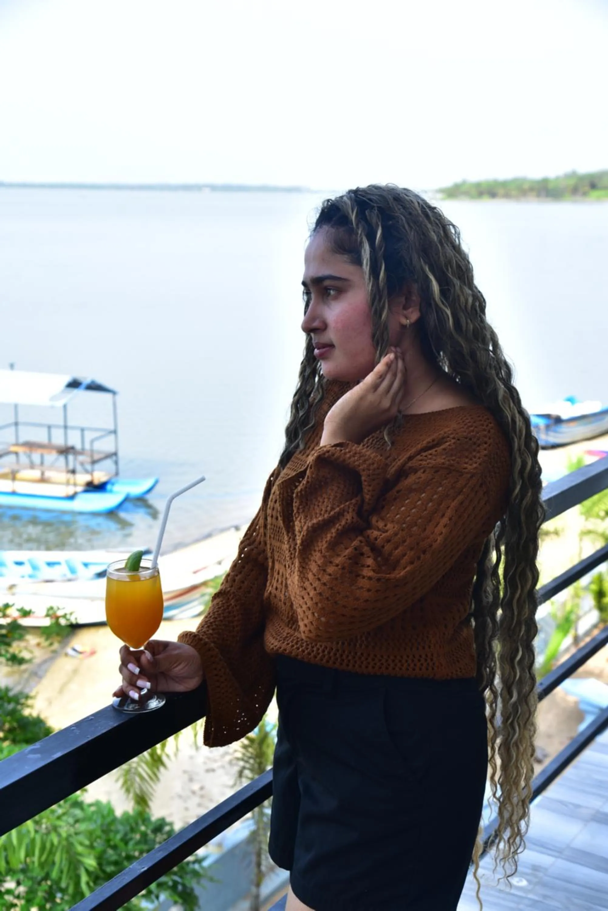 People in Dinuda Lagoon Hotel