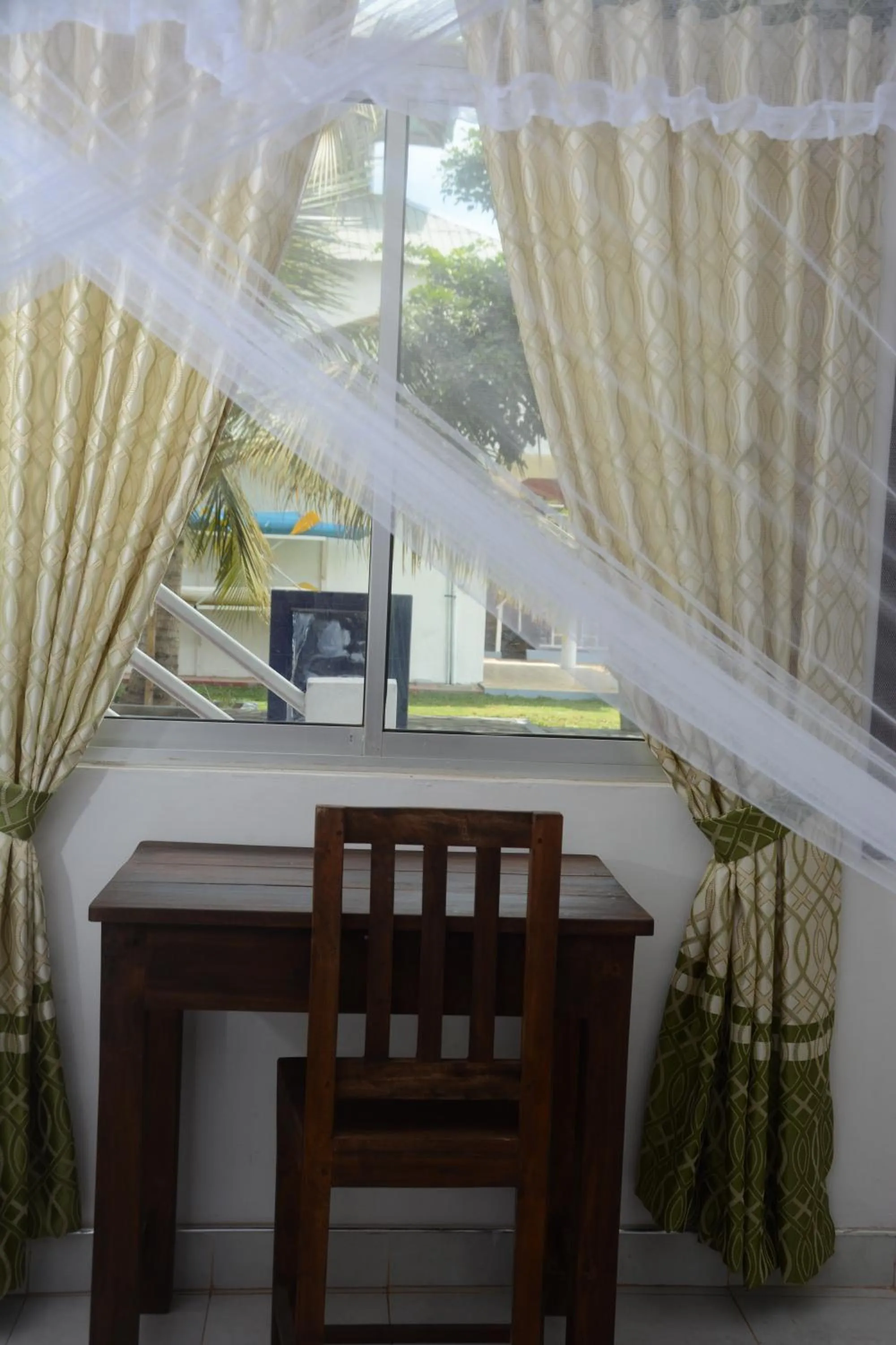 Seating area in Dinuda Lagoon Hotel