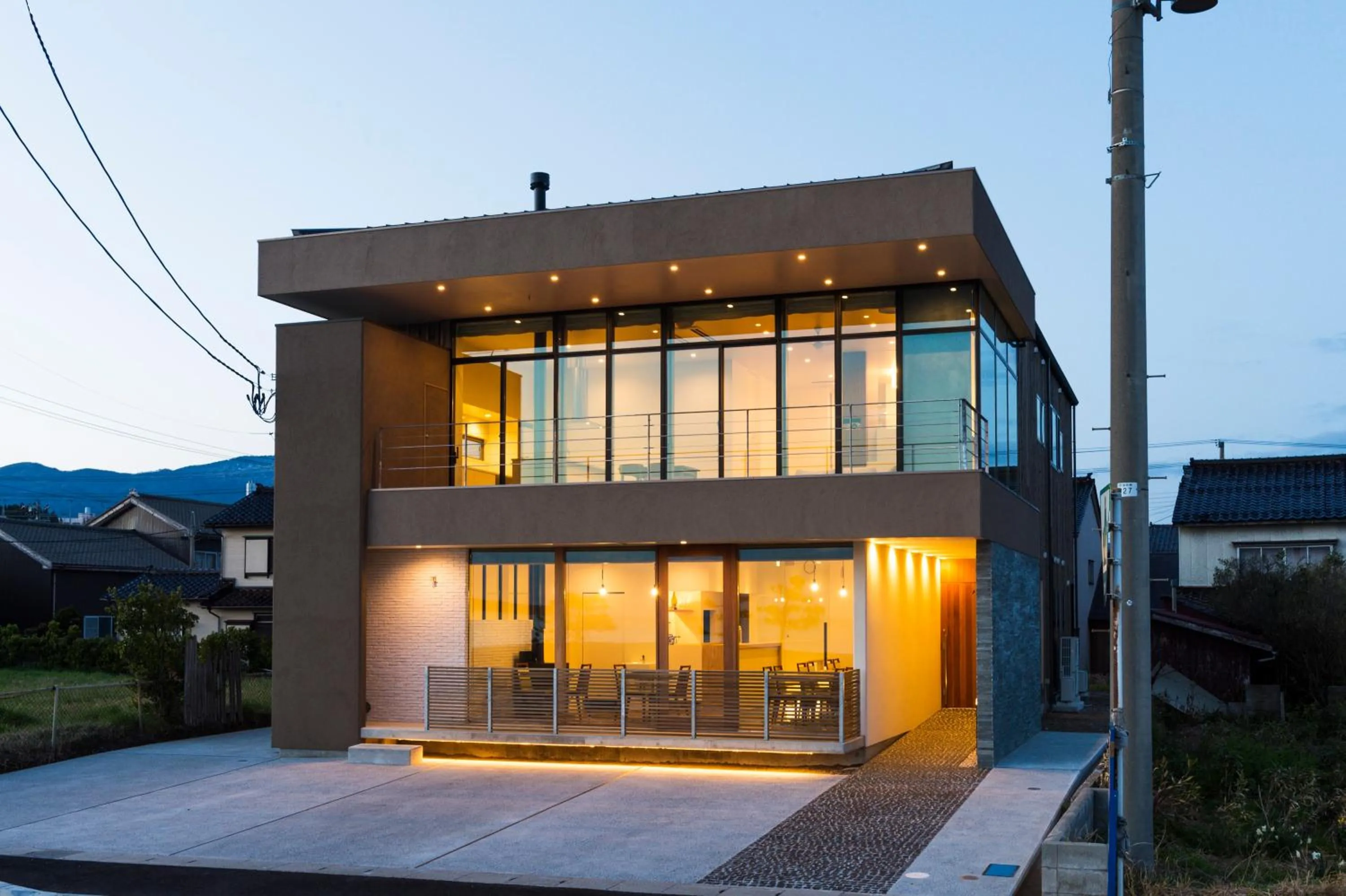 Property building in Guest Villa on the BI-CHI