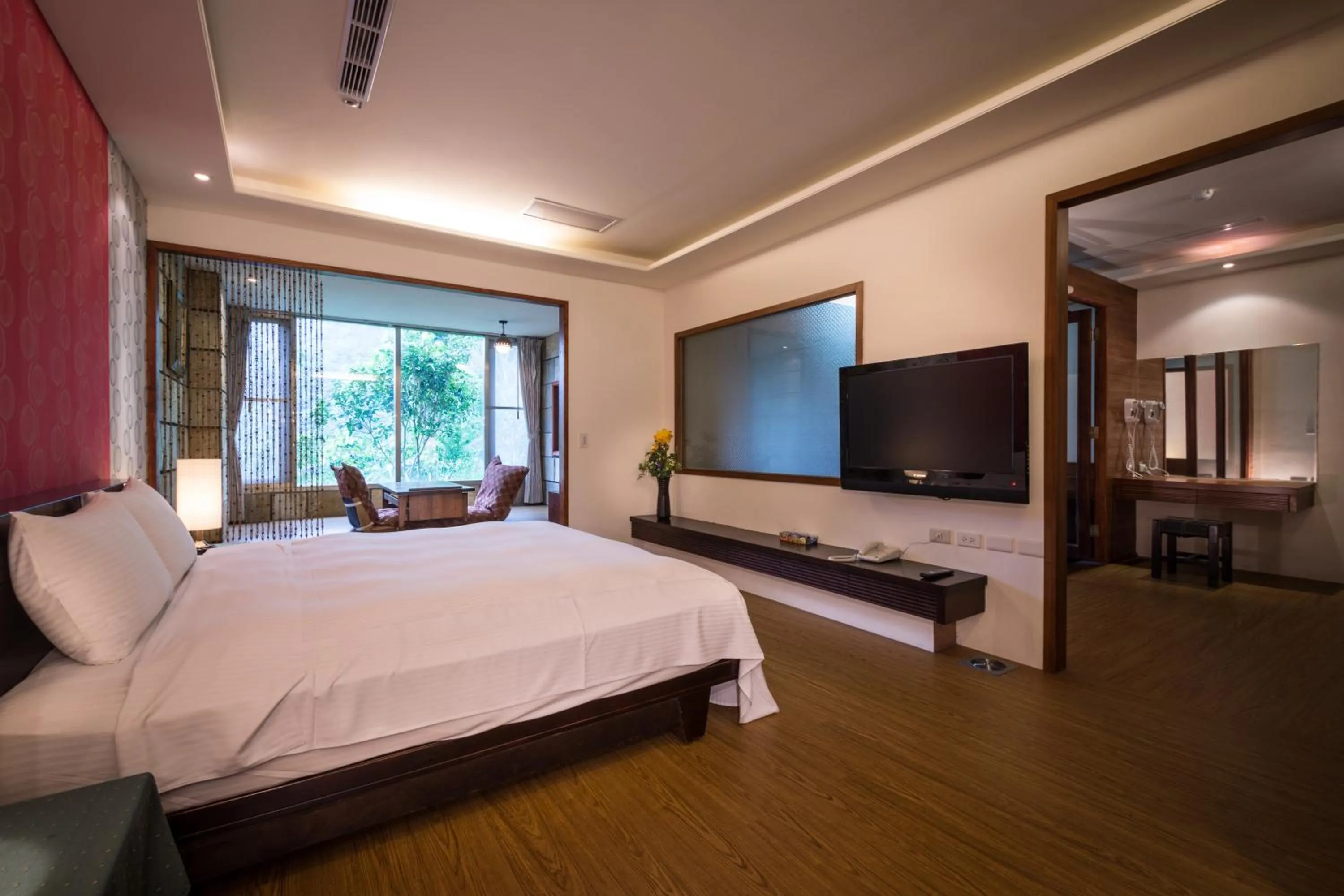 Bedroom, Bed in Wulai SungLyu Hot Spring Resort