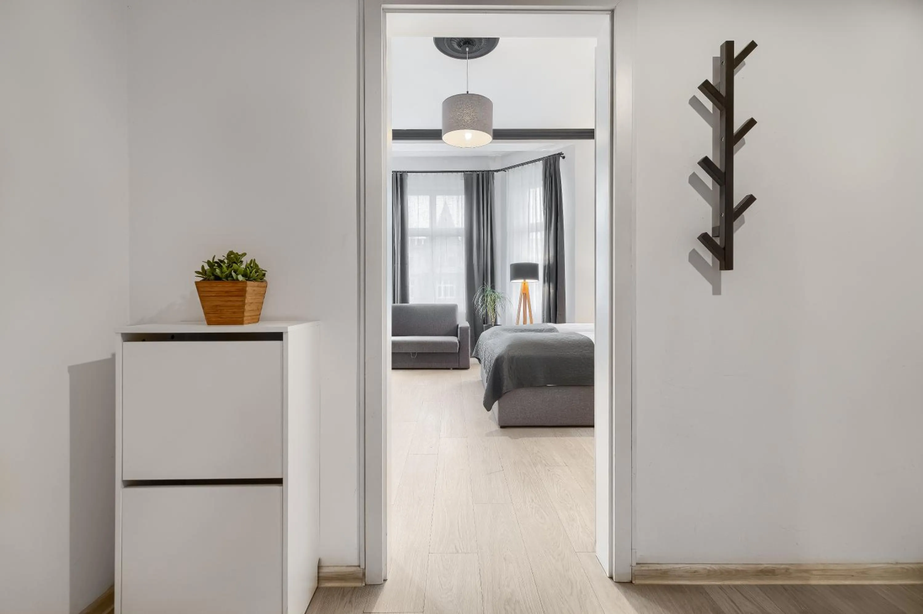 Bed in Aparthotel Platinum