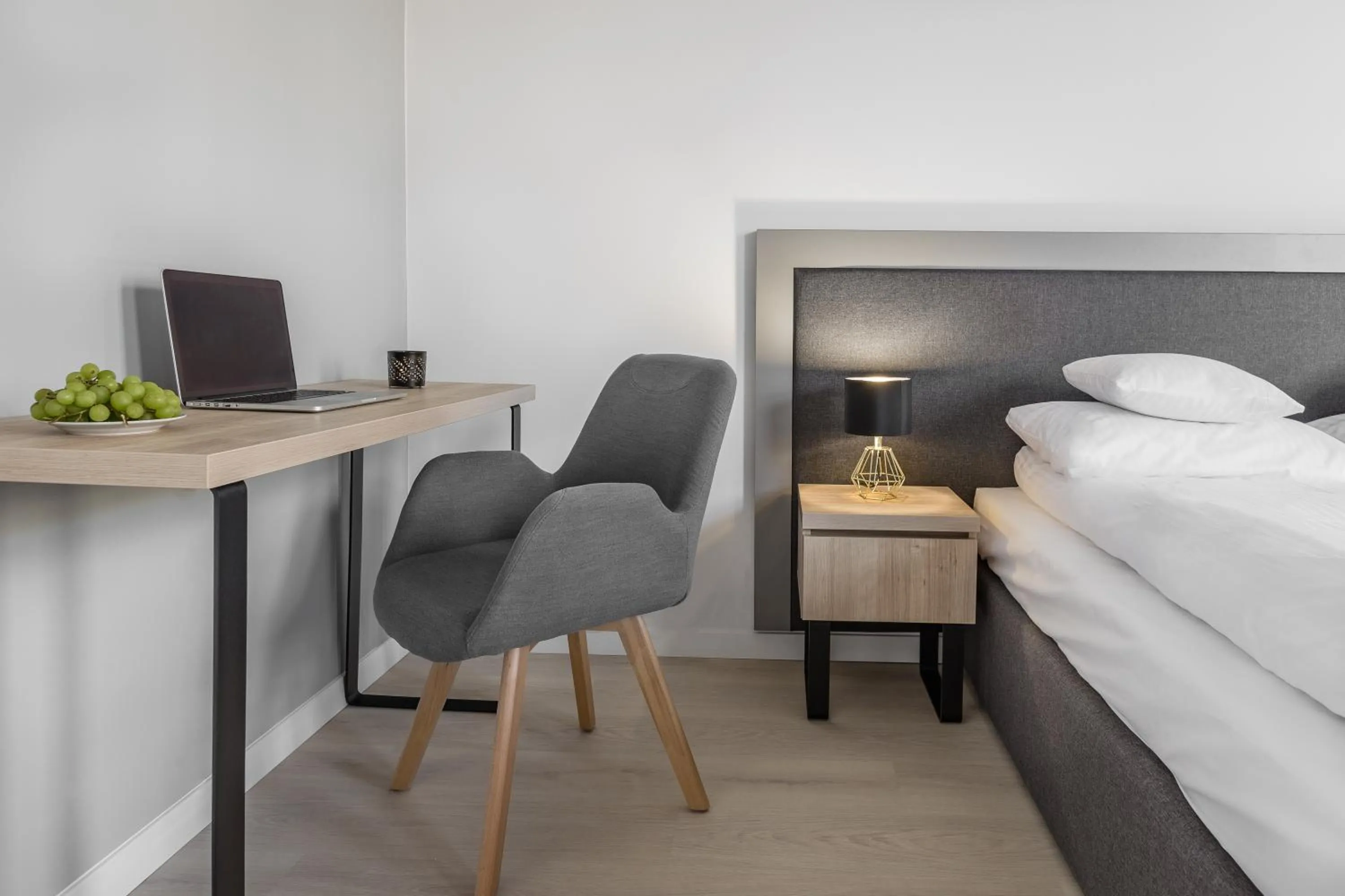 Bed in Aparthotel Platinum