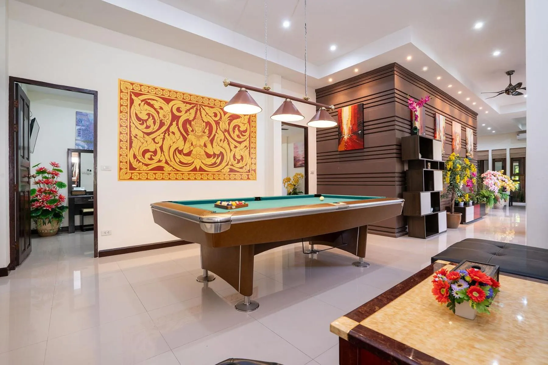 Billiard in Boutique Resort Private Pool Villa - SHA Extra Plus