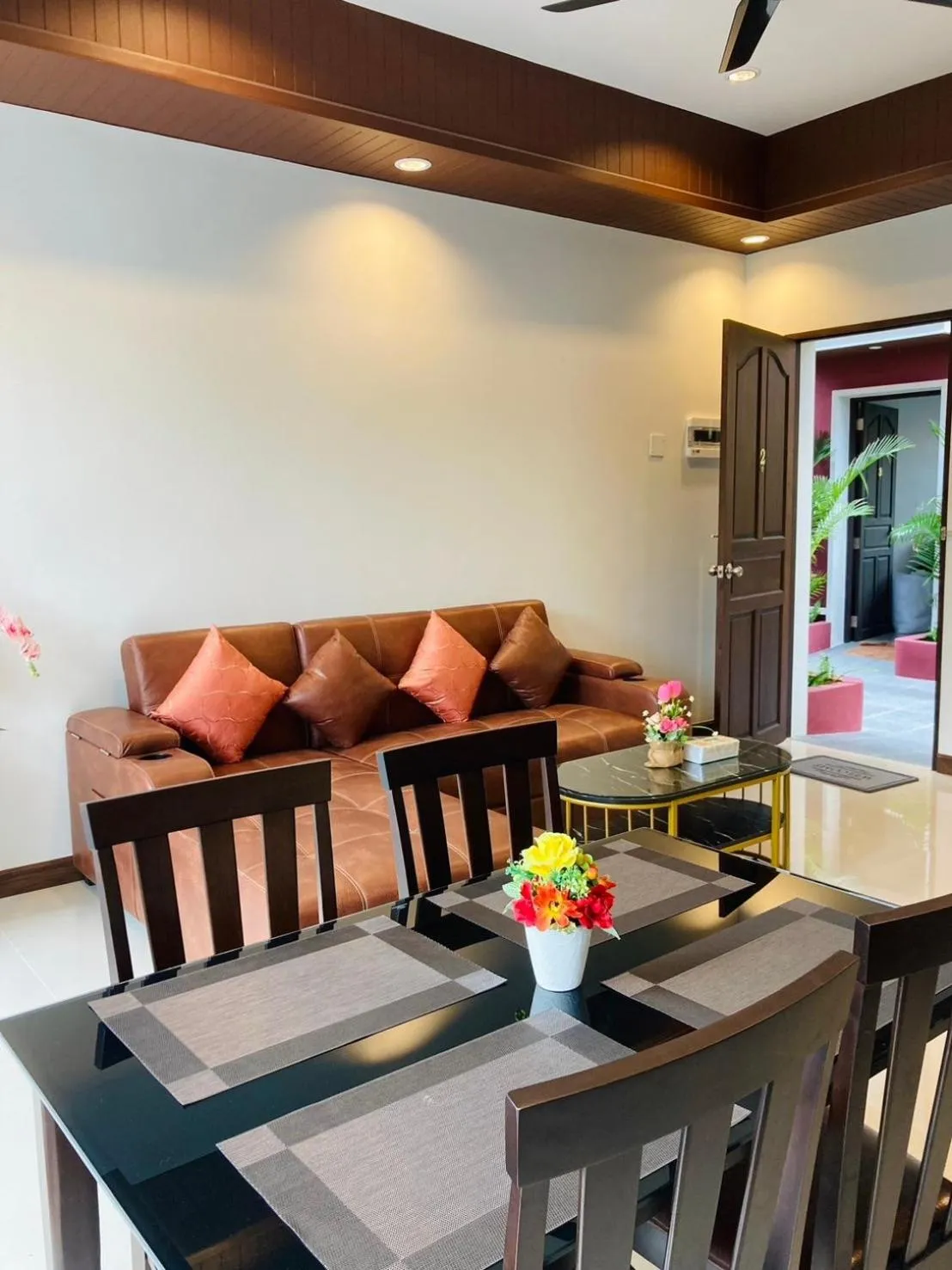 Living room in Boutique Resort Private Pool Villa - SHA Extra Plus