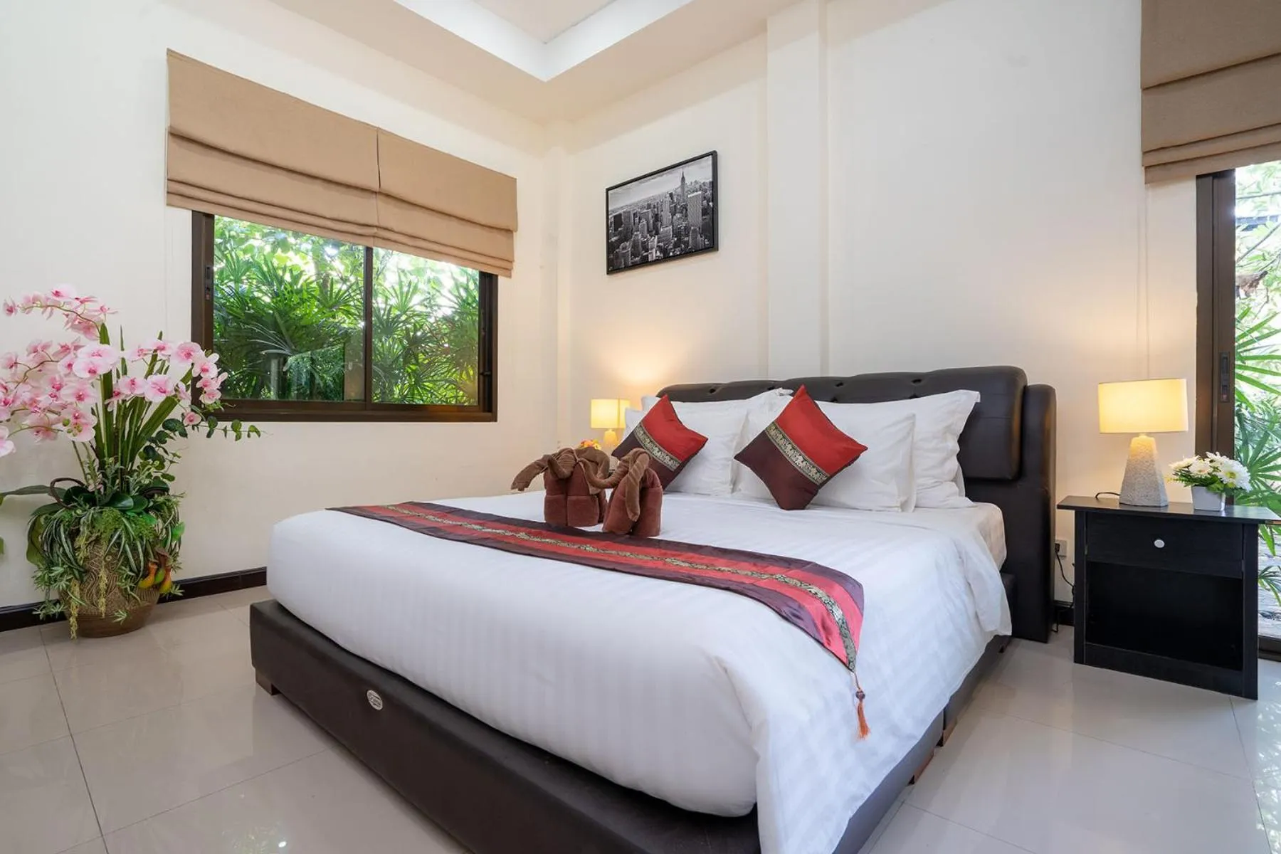 Bedroom, Bed in Boutique Resort Private Pool Villa - SHA Extra Plus