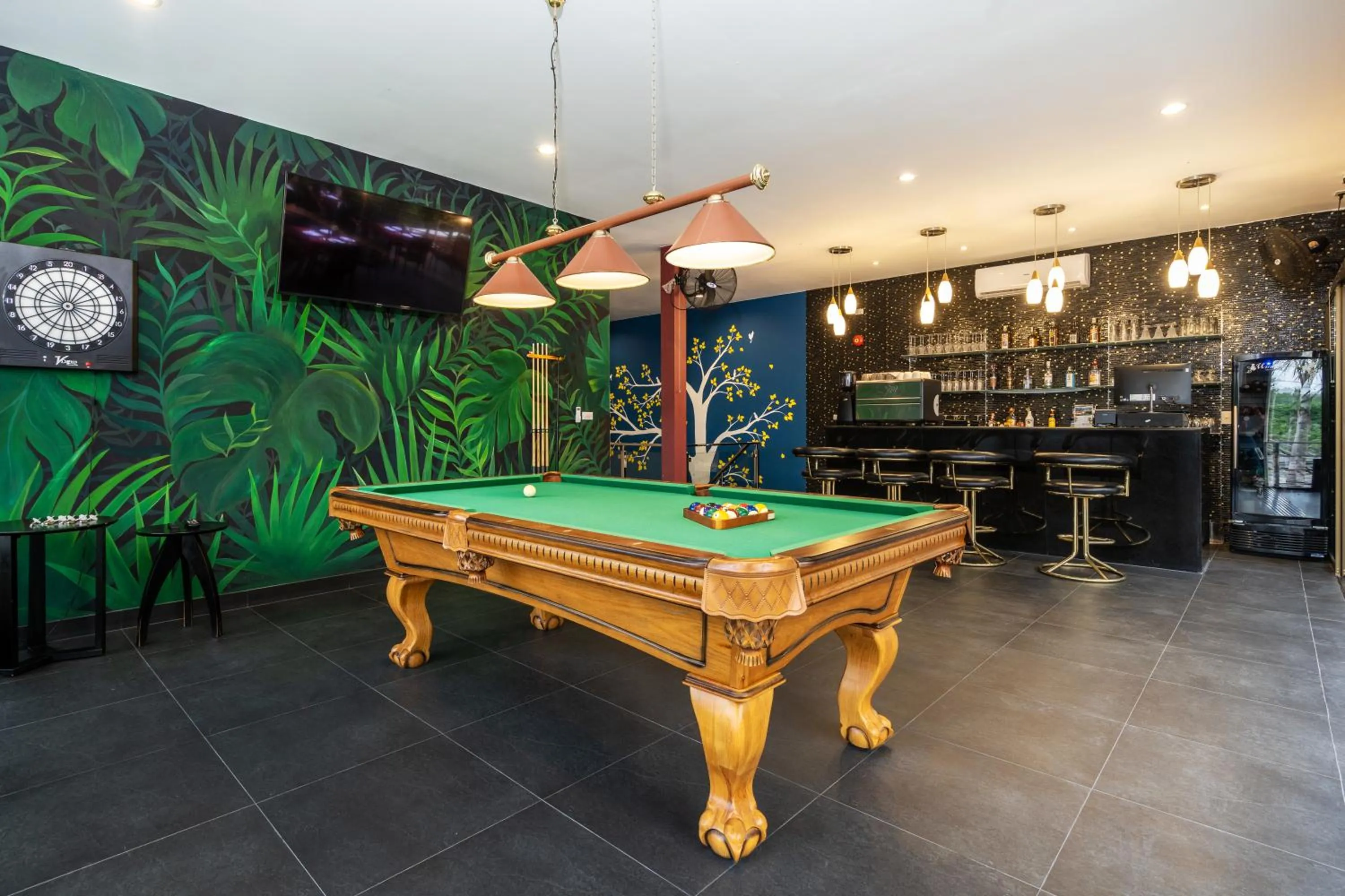 Billiard in Boutique Resort Private Pool Villa - SHA Extra Plus