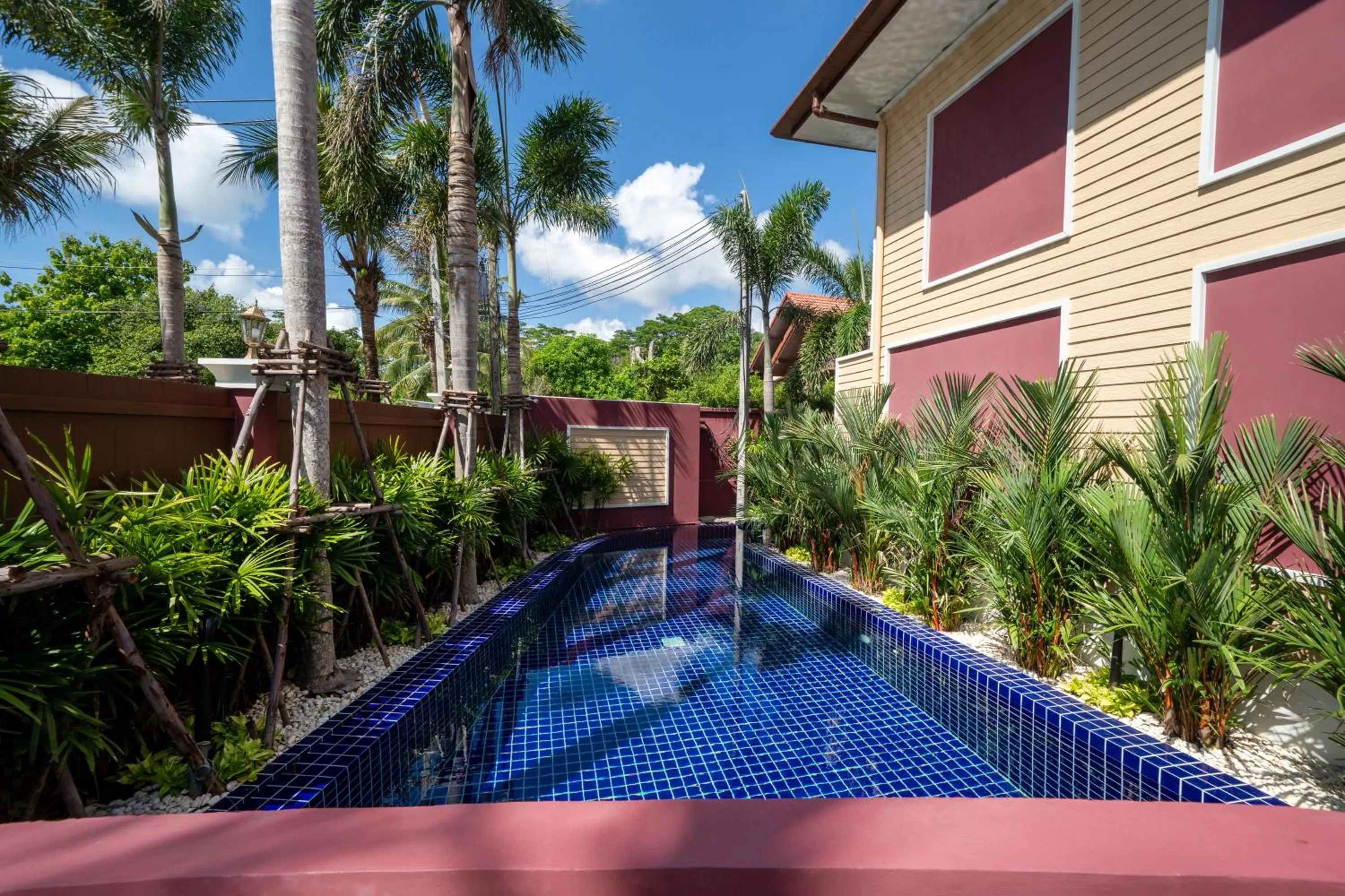 Pool view in Boutique Resort Private Pool Villa - SHA Extra Plus