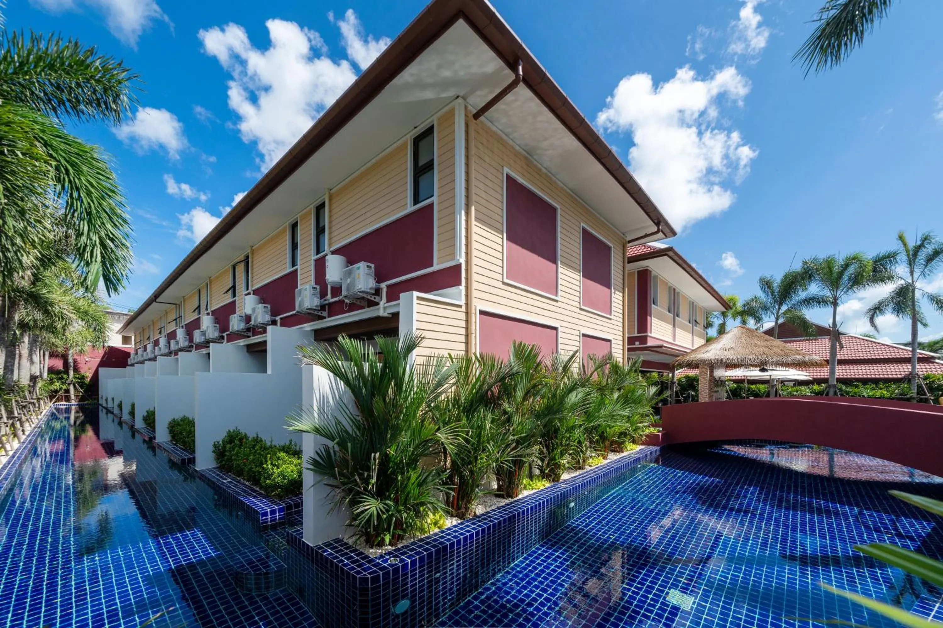 Pool view in Boutique Resort Private Pool Villa - SHA Extra Plus