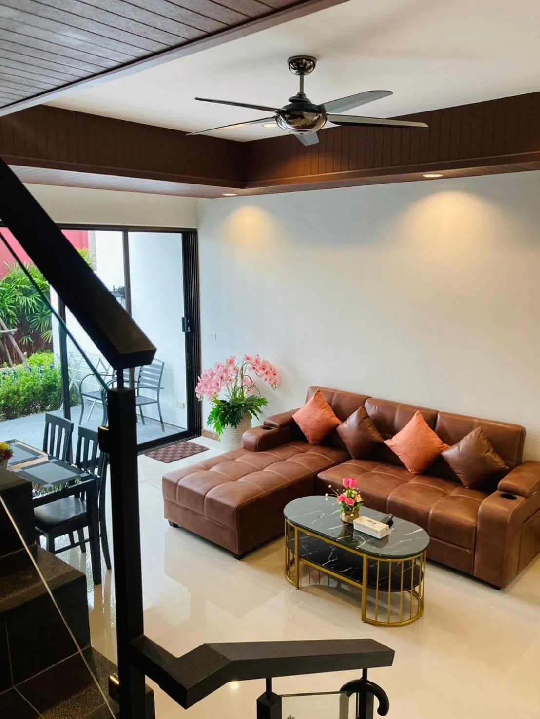 Living room in Boutique Resort Private Pool Villa - SHA Extra Plus