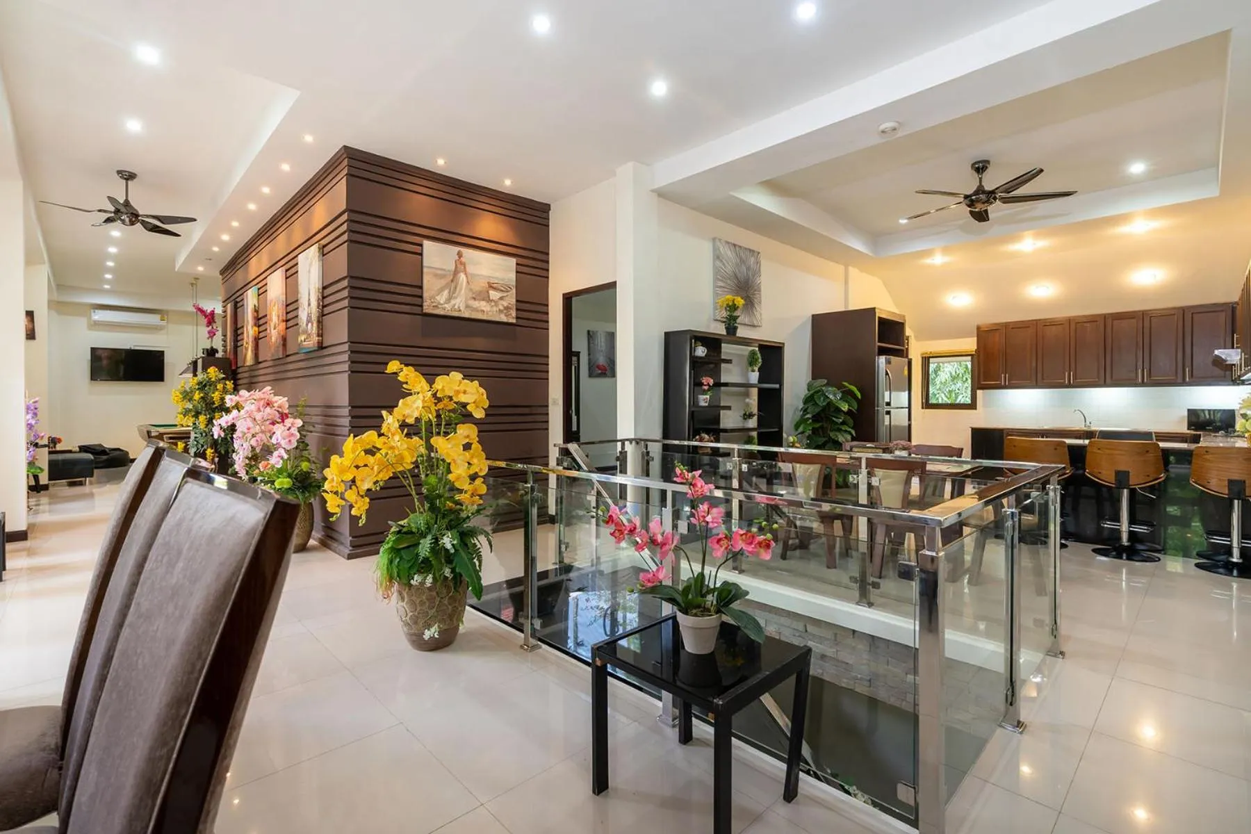 Communal lounge/ TV room in Boutique Resort Private Pool Villa - SHA Extra Plus