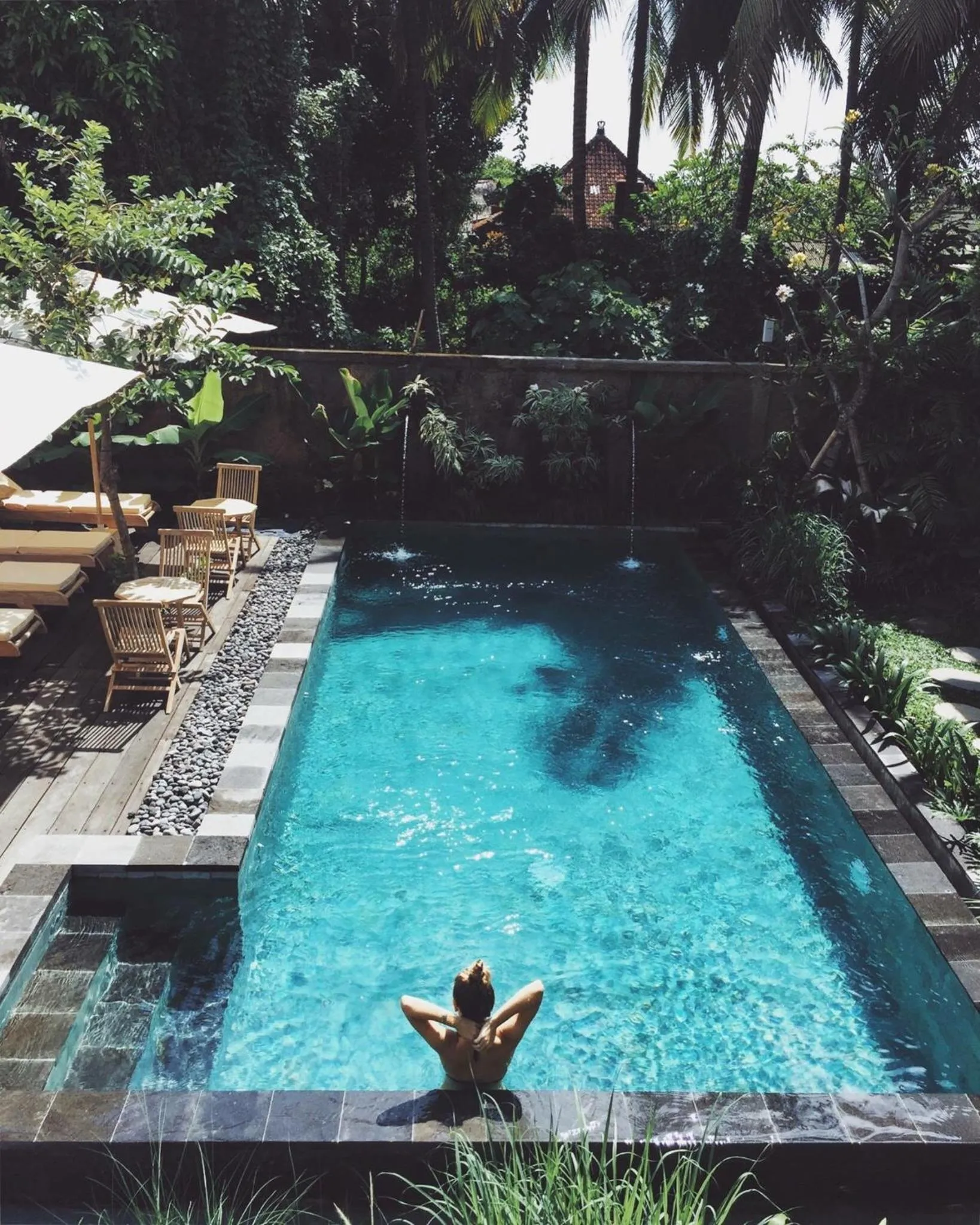Swimming pool in Kailash Bali