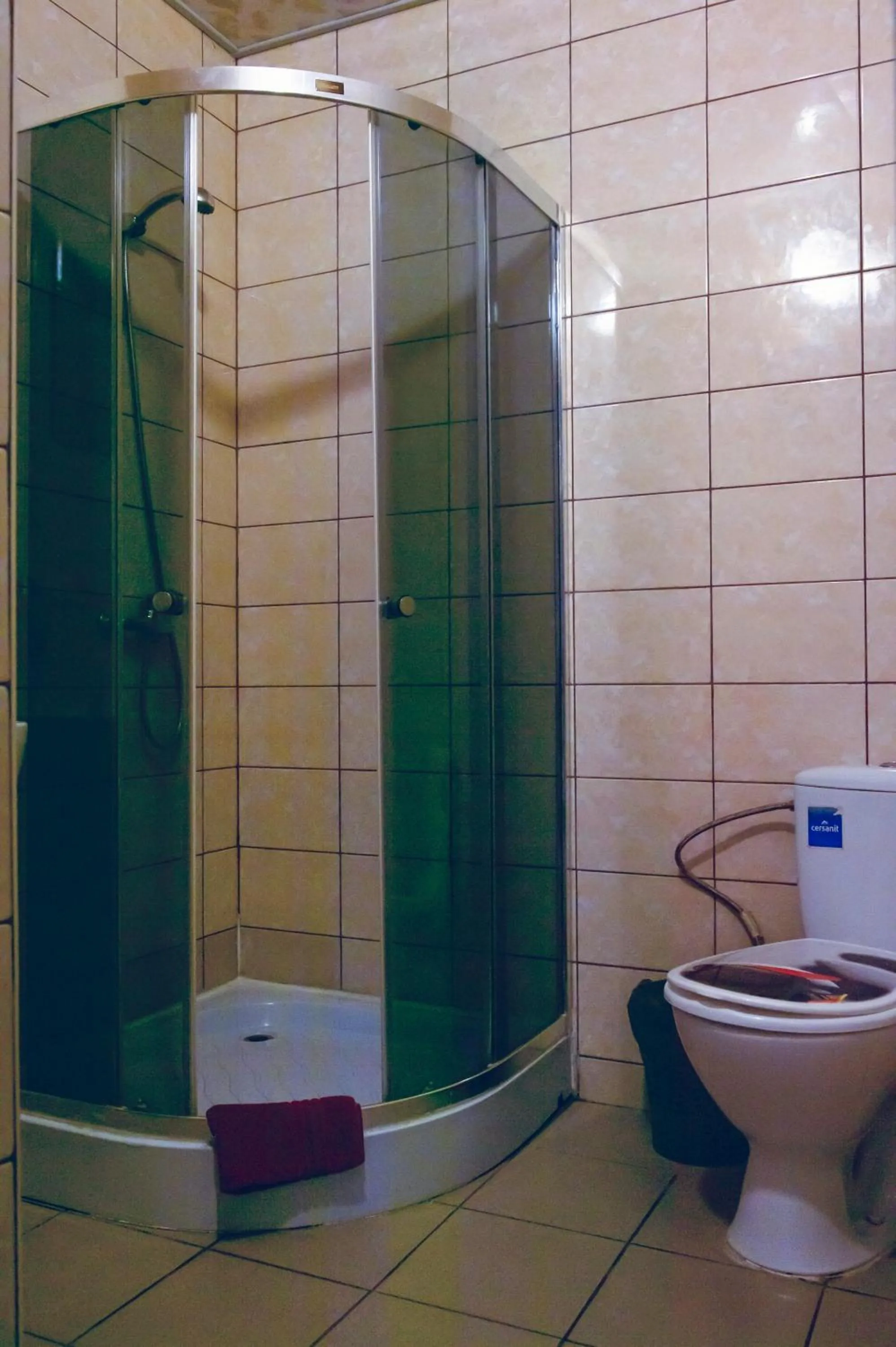 Bathroom in Hostelis Laurita